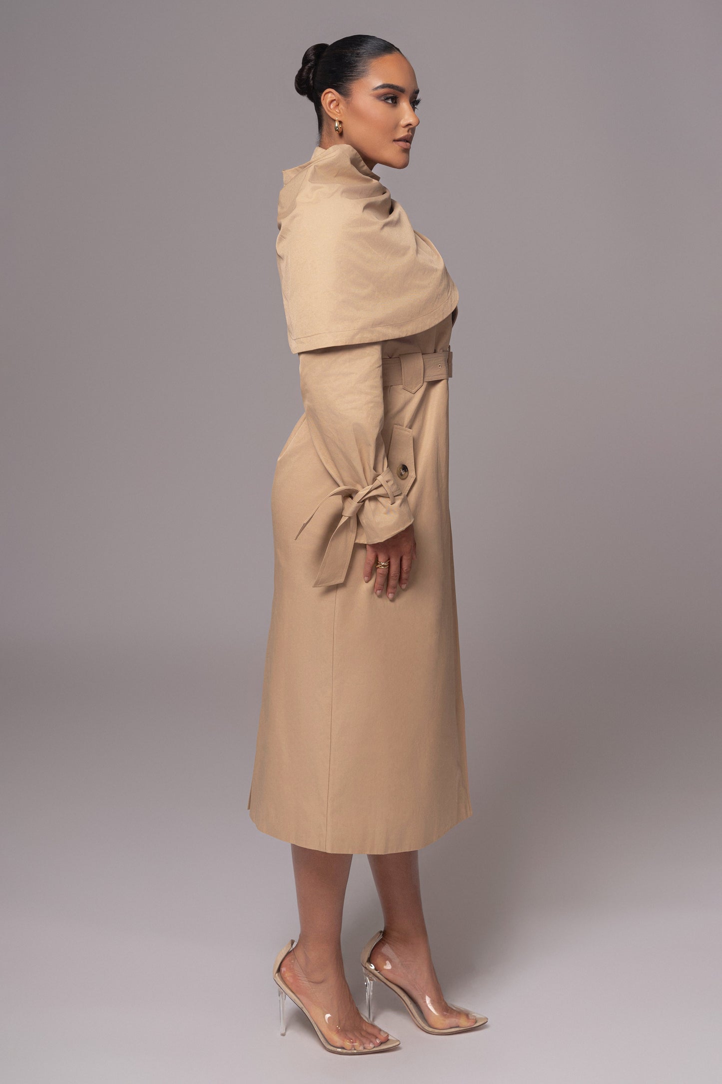 Khaki The Classic Trench Coat JLUXLABEL