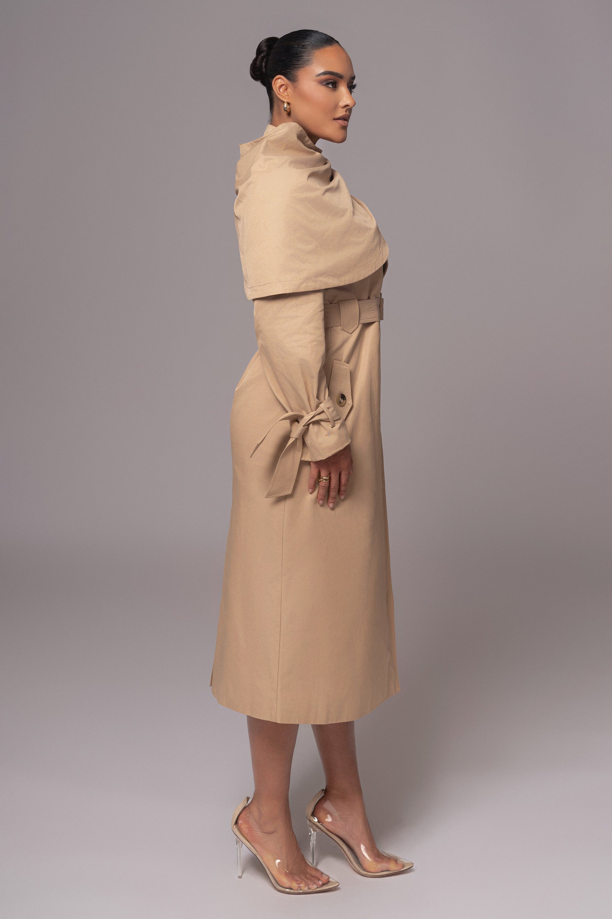 Khaki The Classic Trench Coat JLUXLABEL