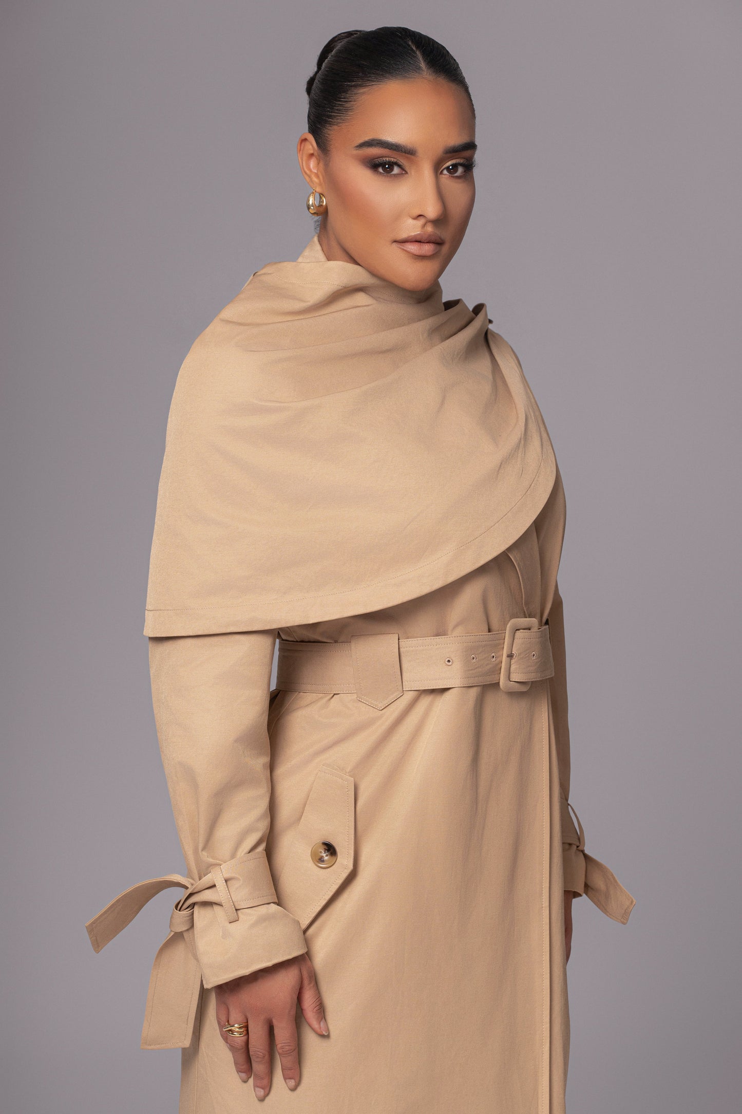 Khaki The Classic Trench Coat JLUXLABEL