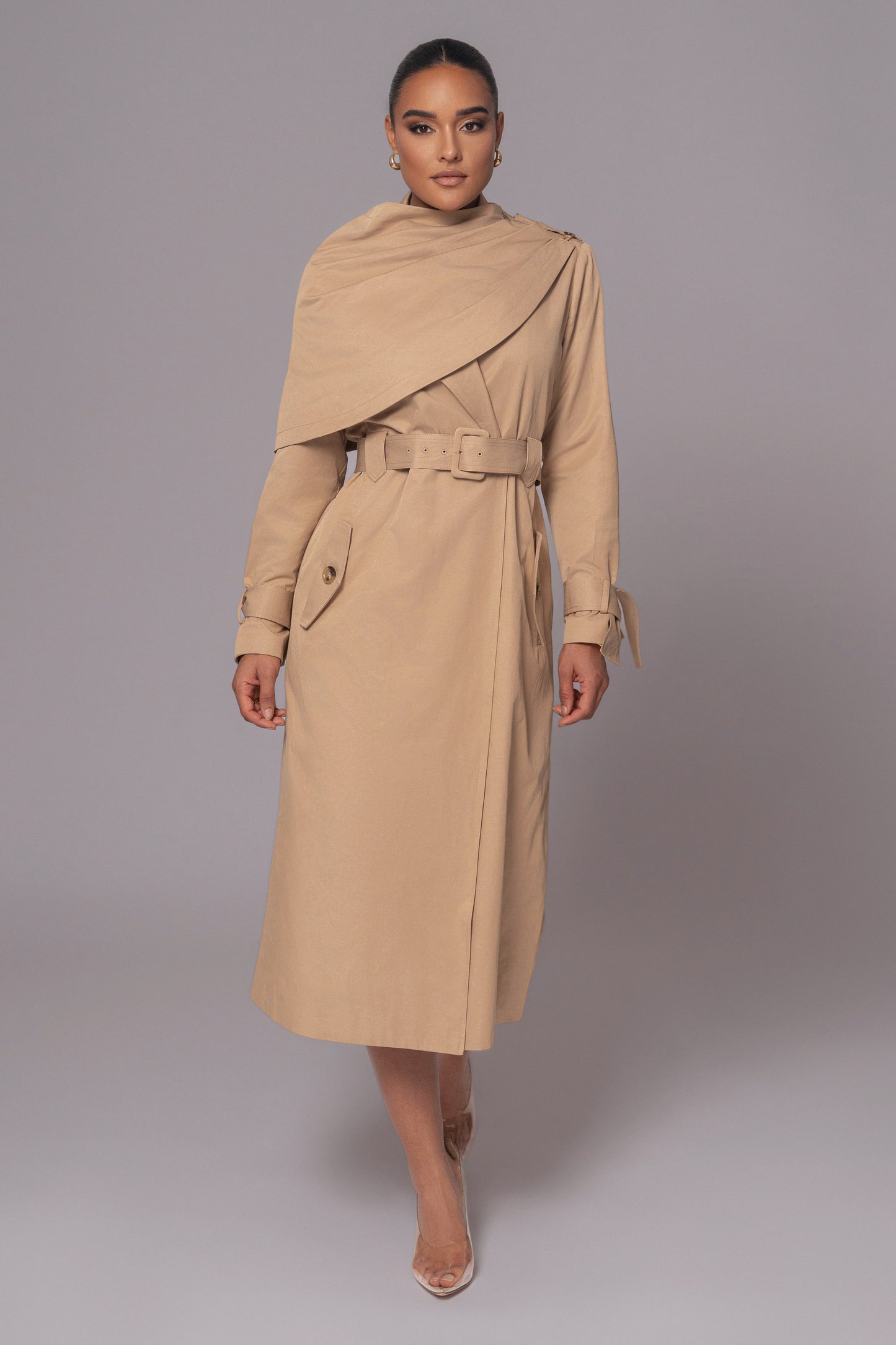 Khaki The Classic Trench Coat JLUXLABEL
