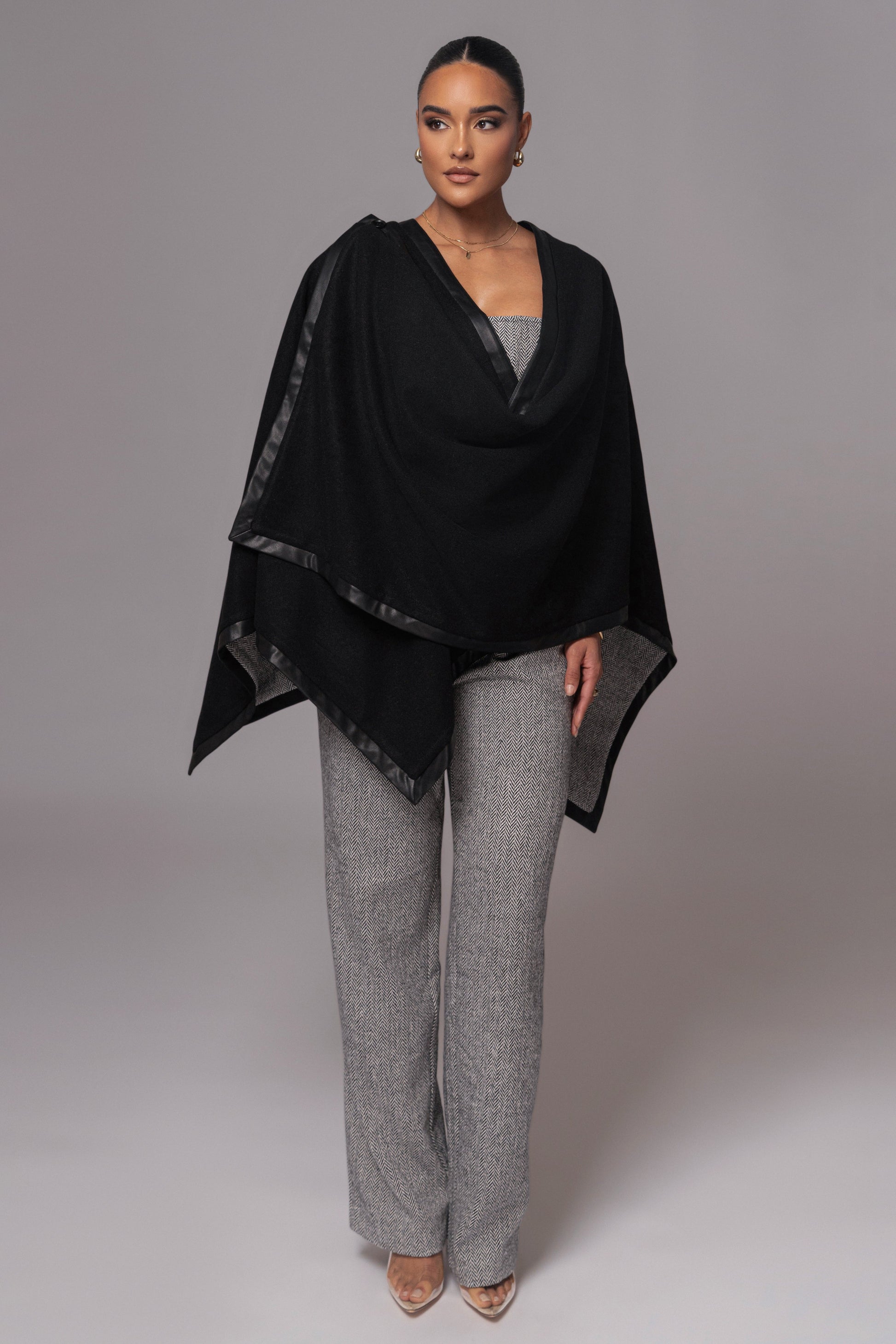 Herringbone Reversible Shawl JLUXLABEL