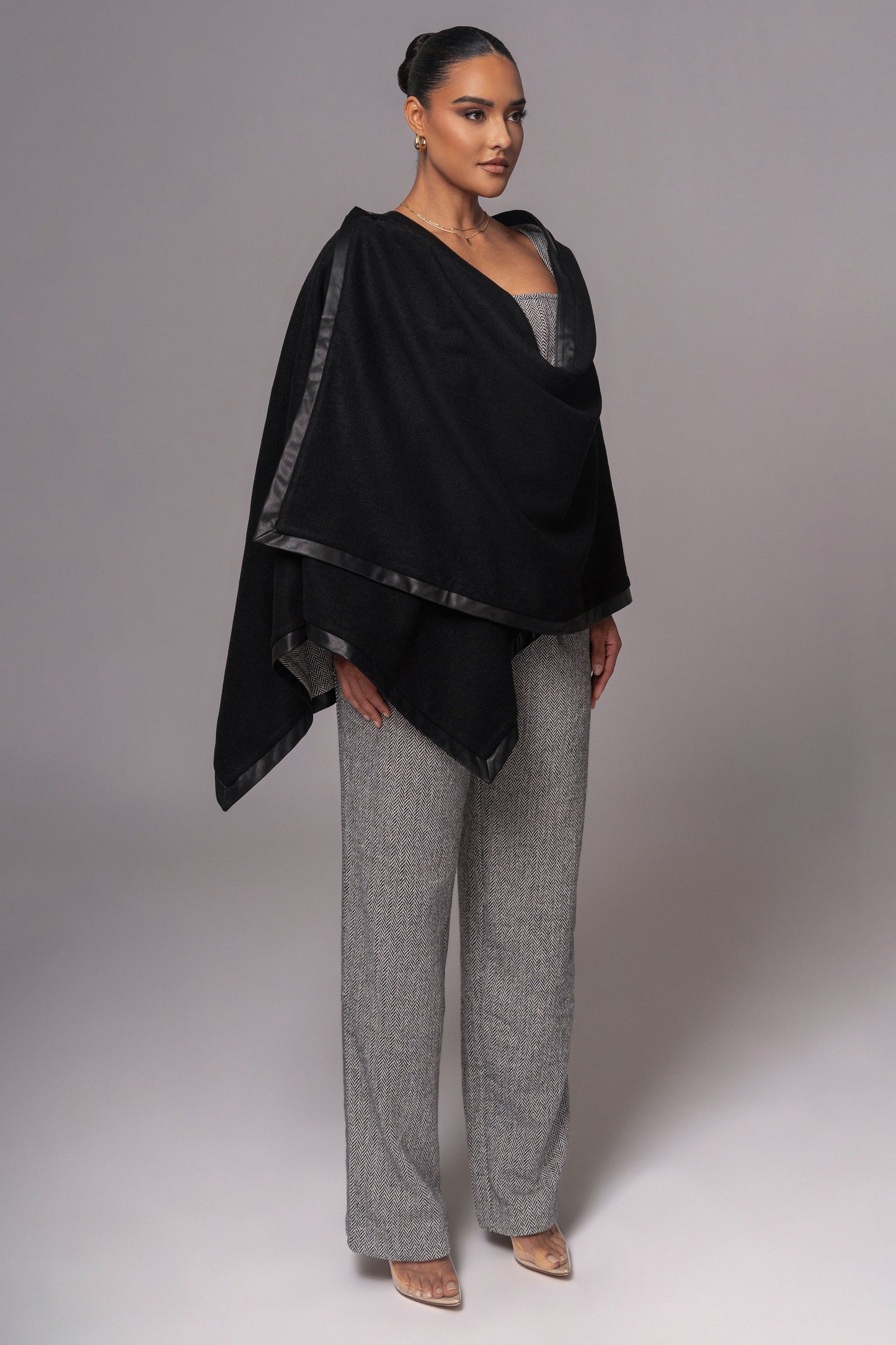Herringbone Reversible Shawl JLUXLABEL
