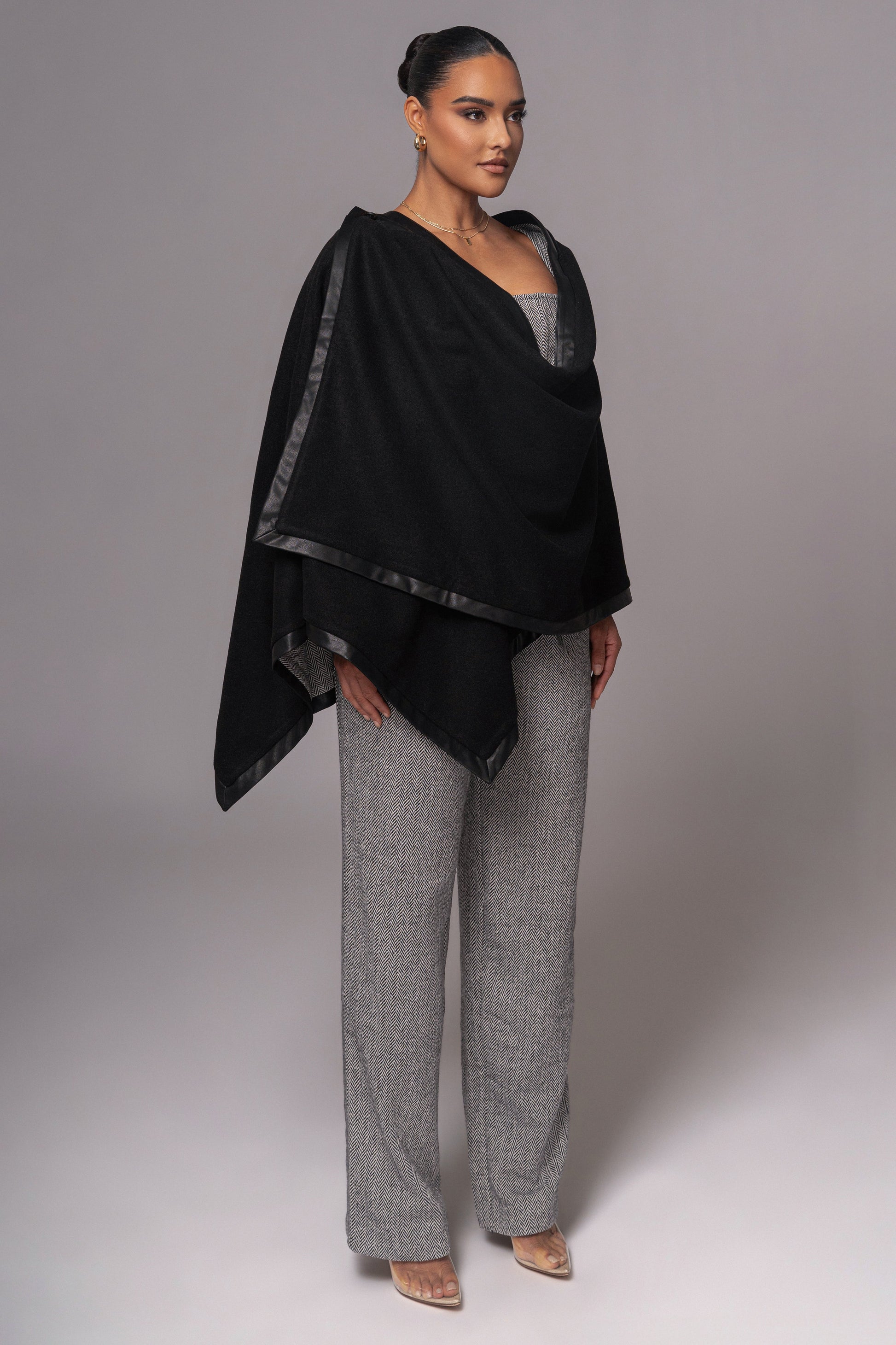 Herringbone Reversible Shawl JLUXLABEL