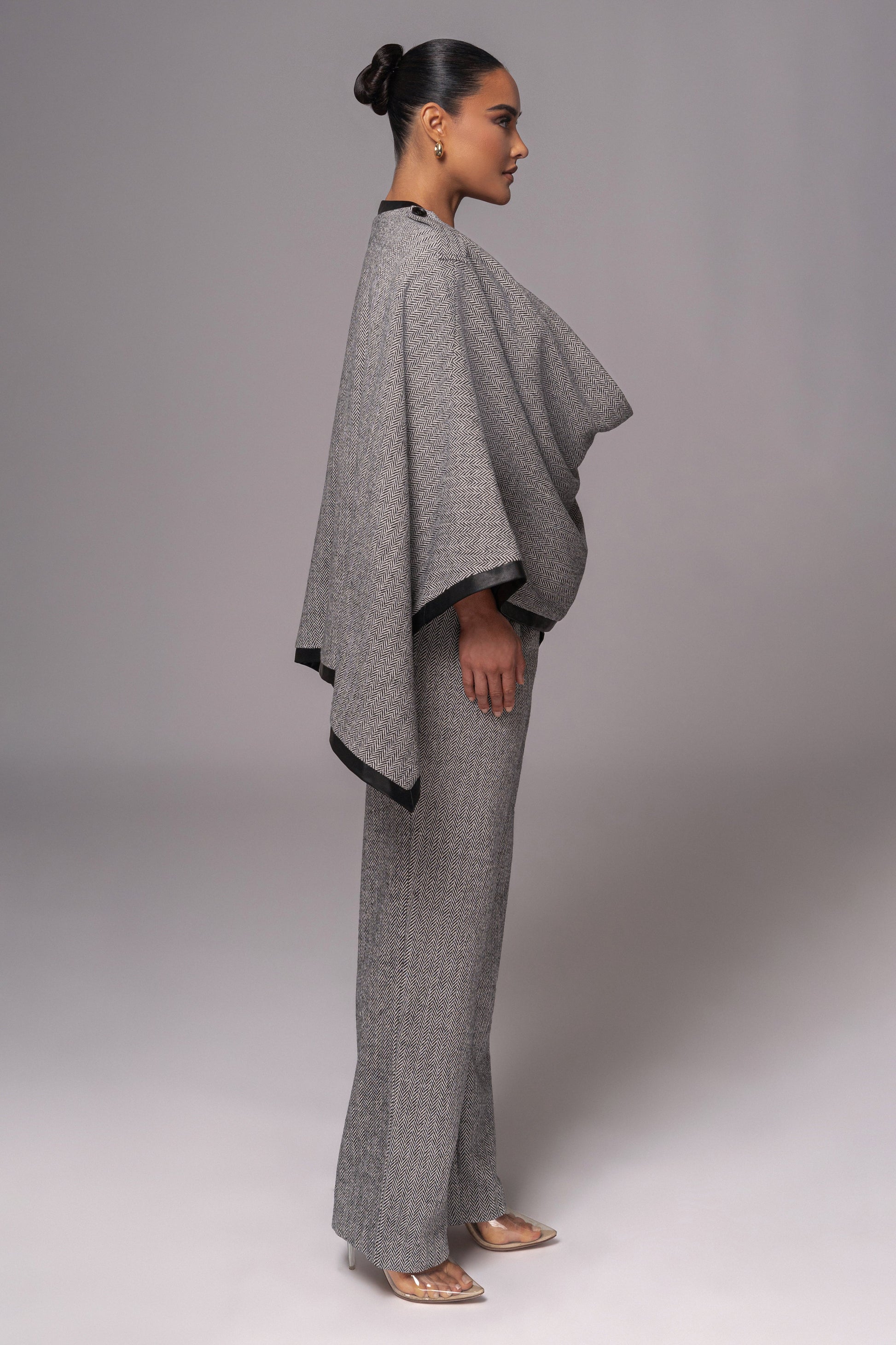 Herringbone Reversible Shawl JLUXLABEL