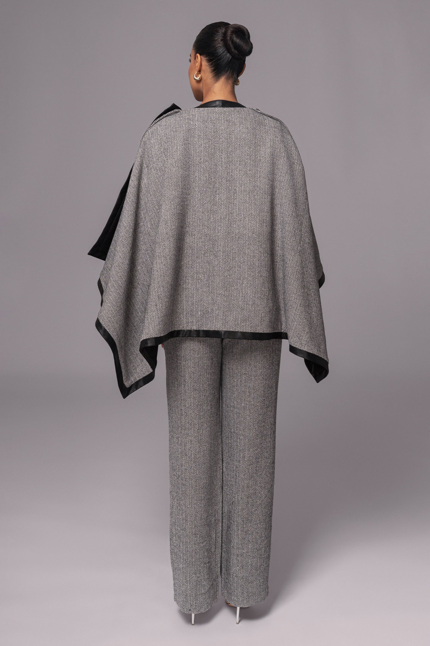 Herringbone Reversible Shawl JLUXLABEL