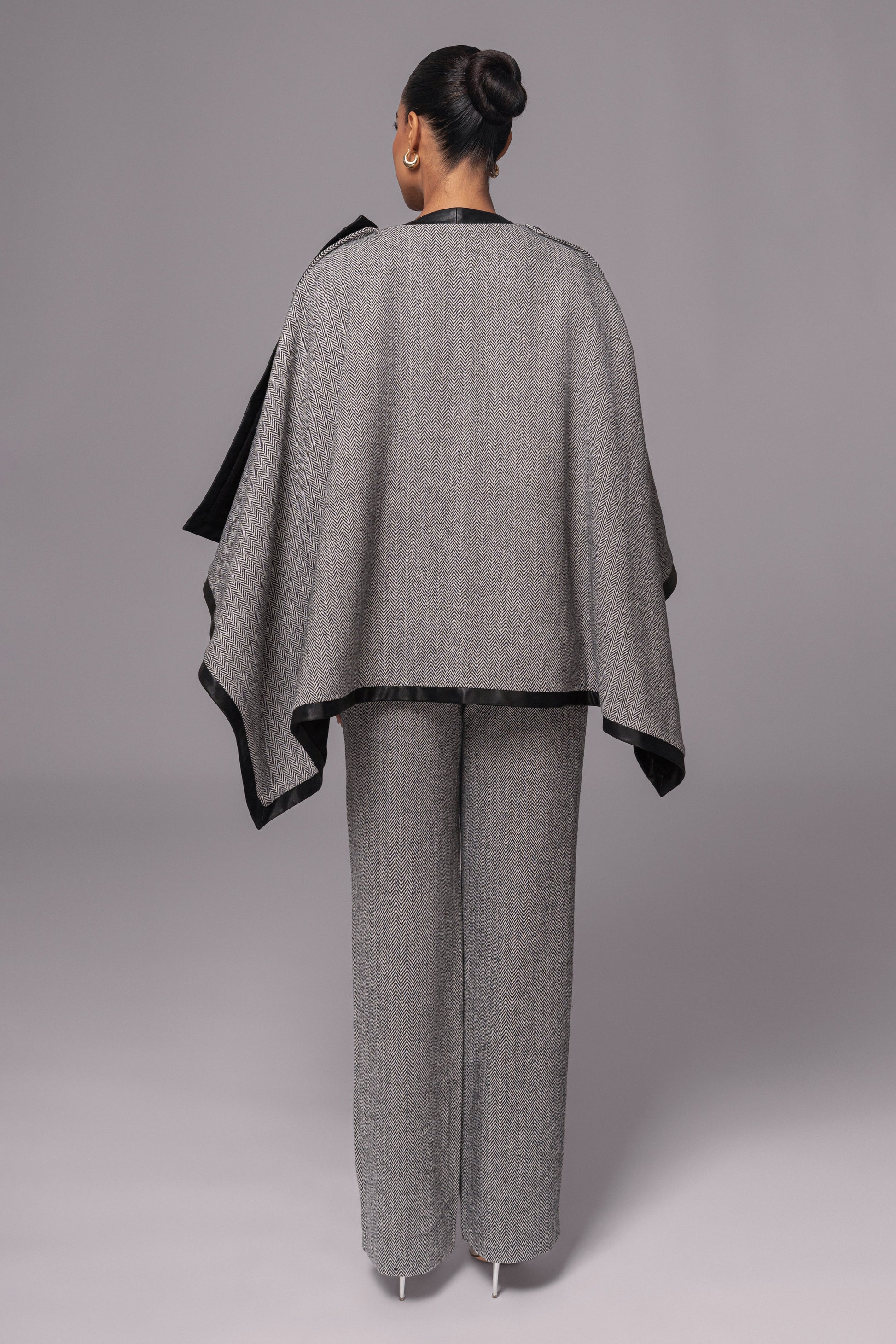 Herringbone Reversible Shawl JLUXLABEL