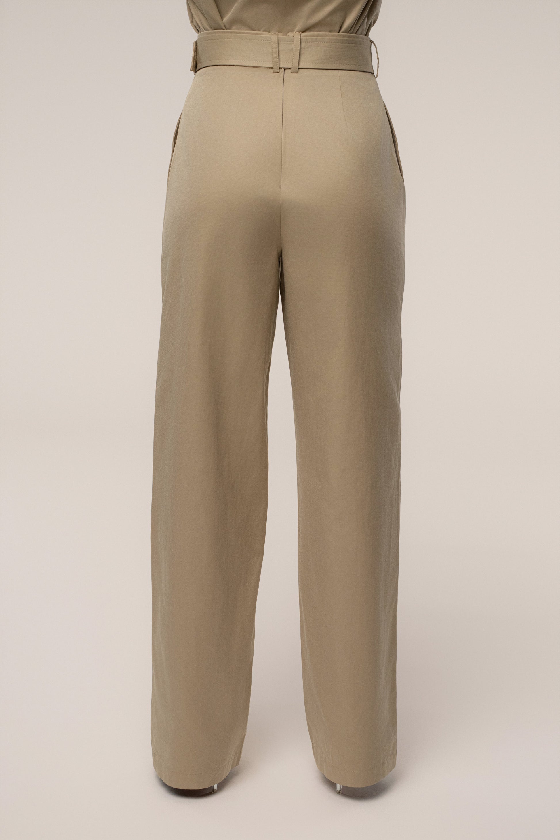 KhaKi Uncharted Belted Trouser NEWFASHIONEDGE