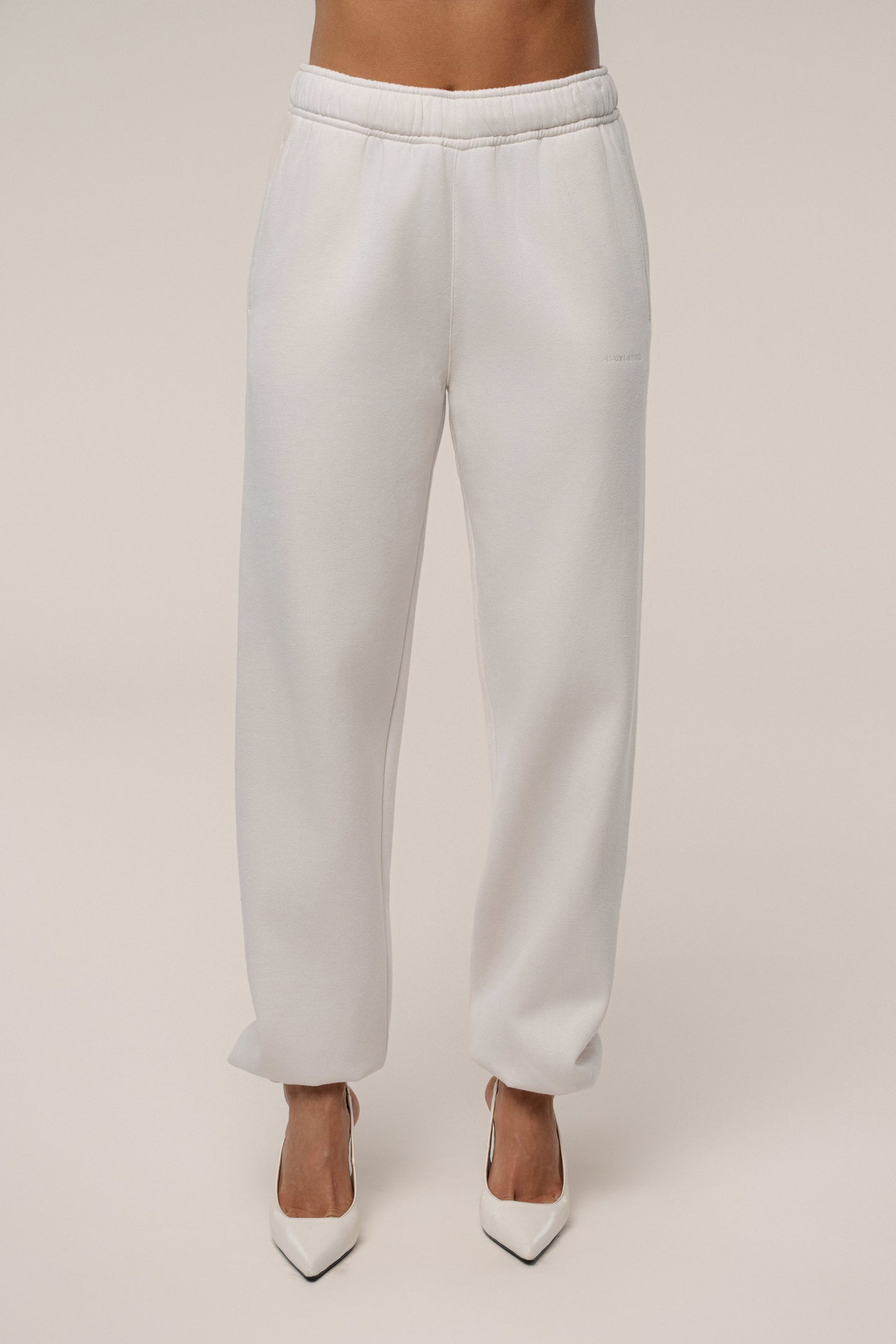 Bone JLUXLABEL Logo Sweatpants