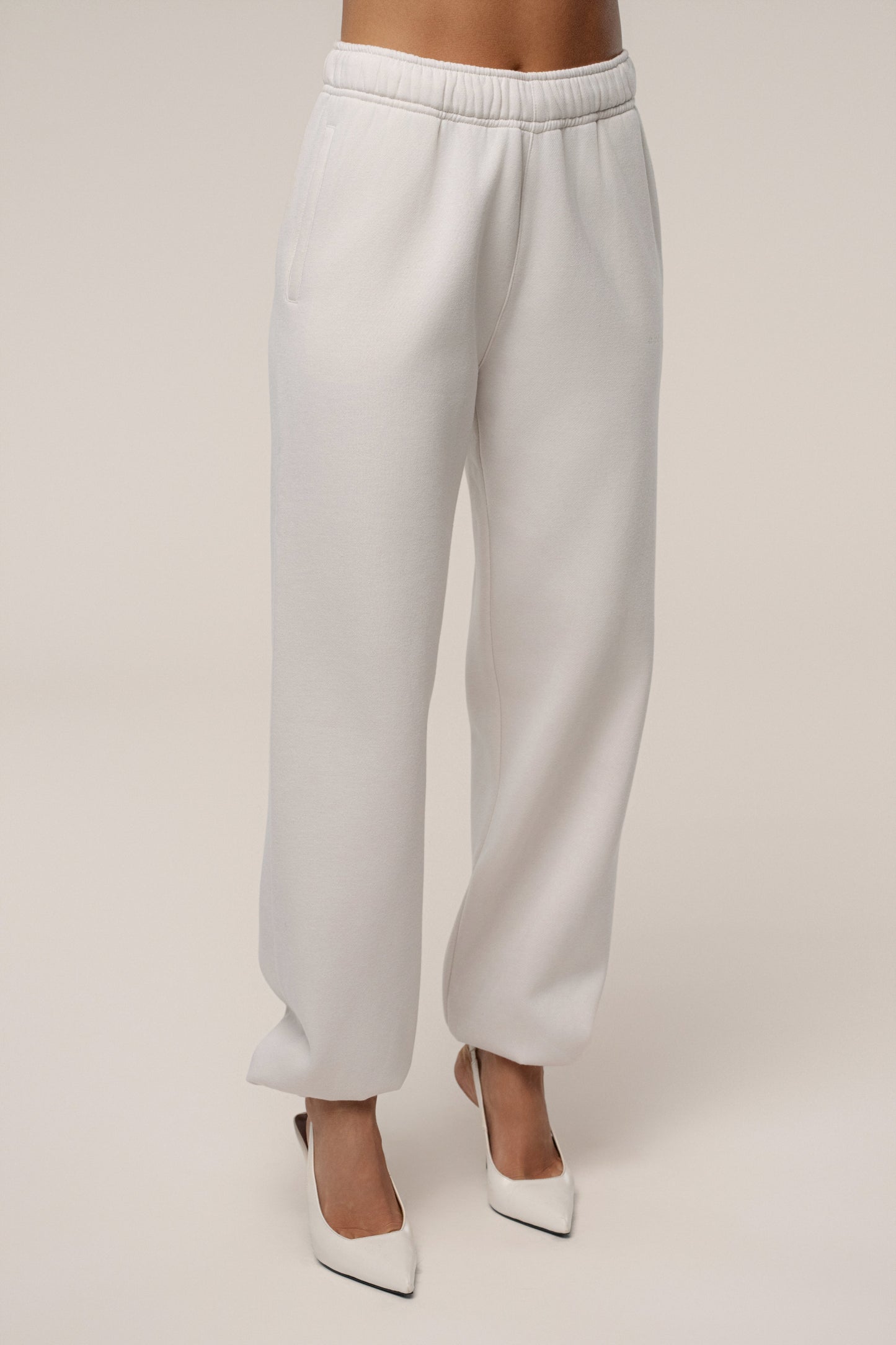Bone JLUXLABEL Logo Sweatpants