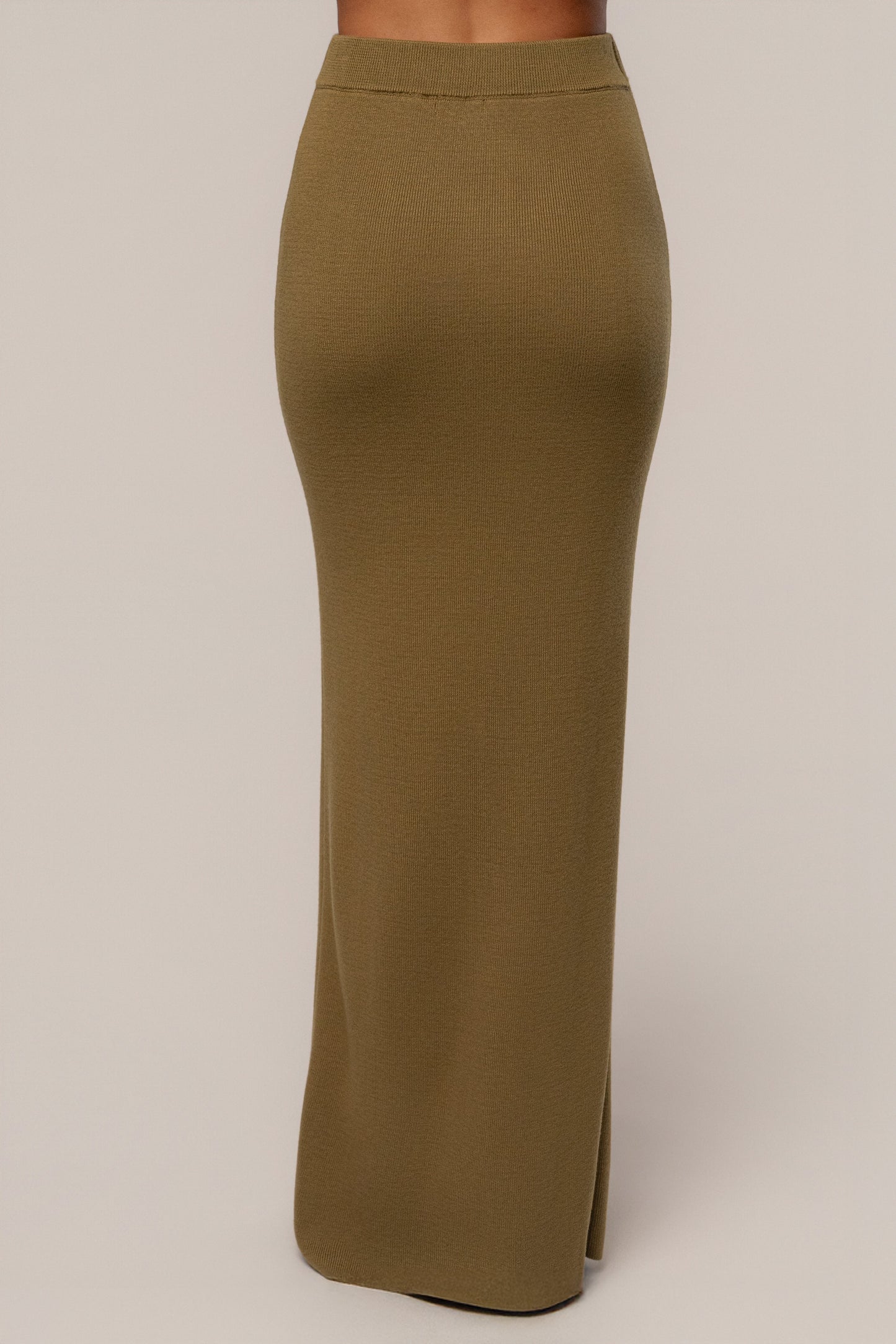 Olive Fall Bliss Maxi Skirt JLUXLABEL