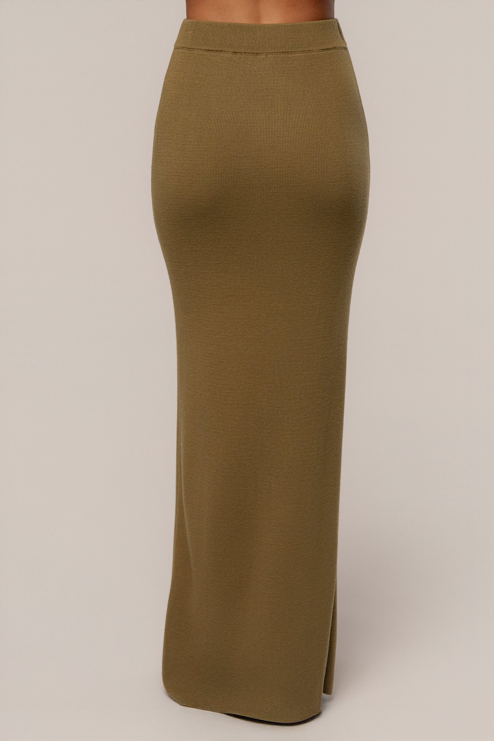 Olive Fall Bliss Maxi Skirt JLUXLABEL
