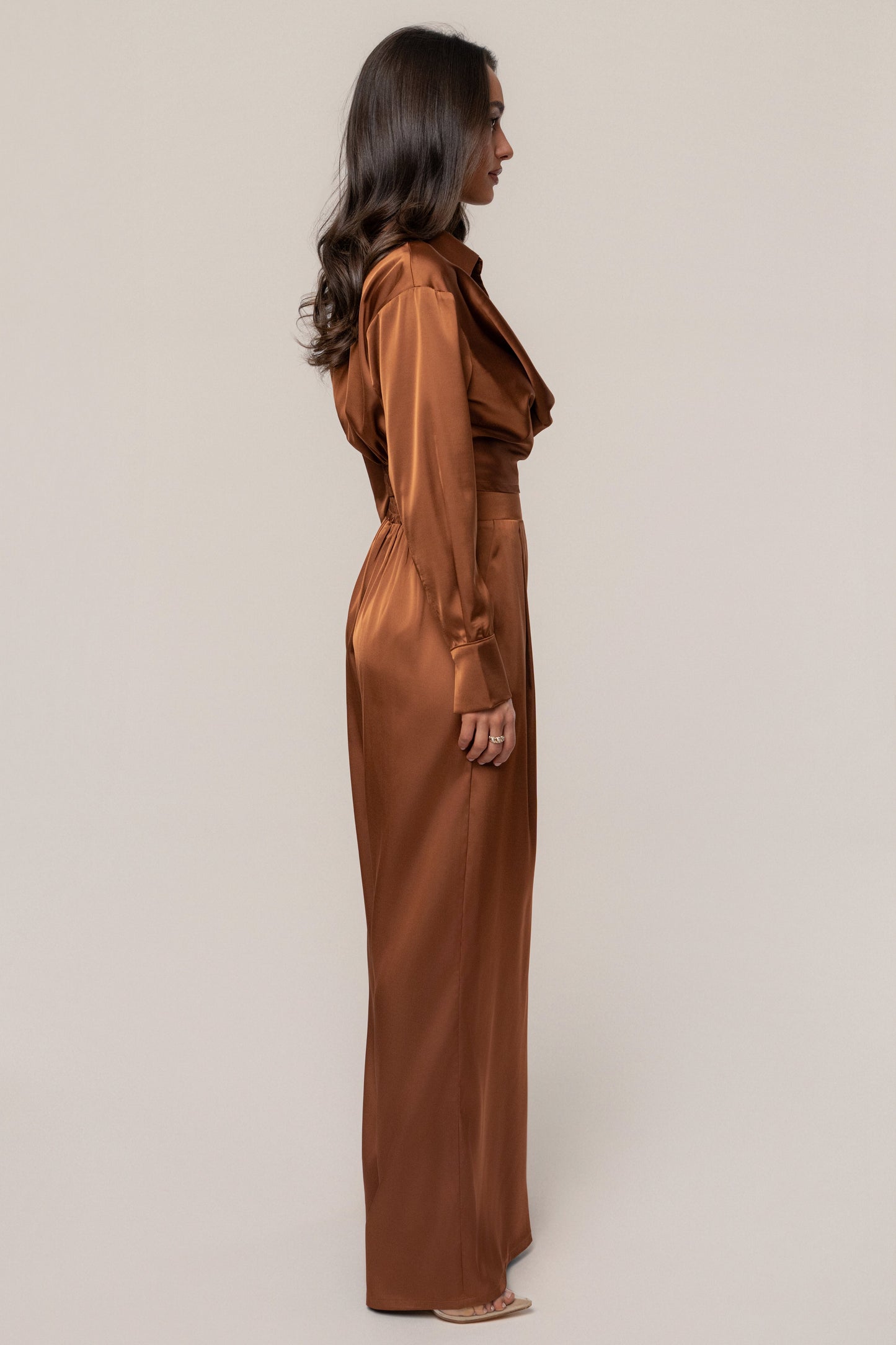 Pecan Infinite Radiance Pant set JLUXLABEL