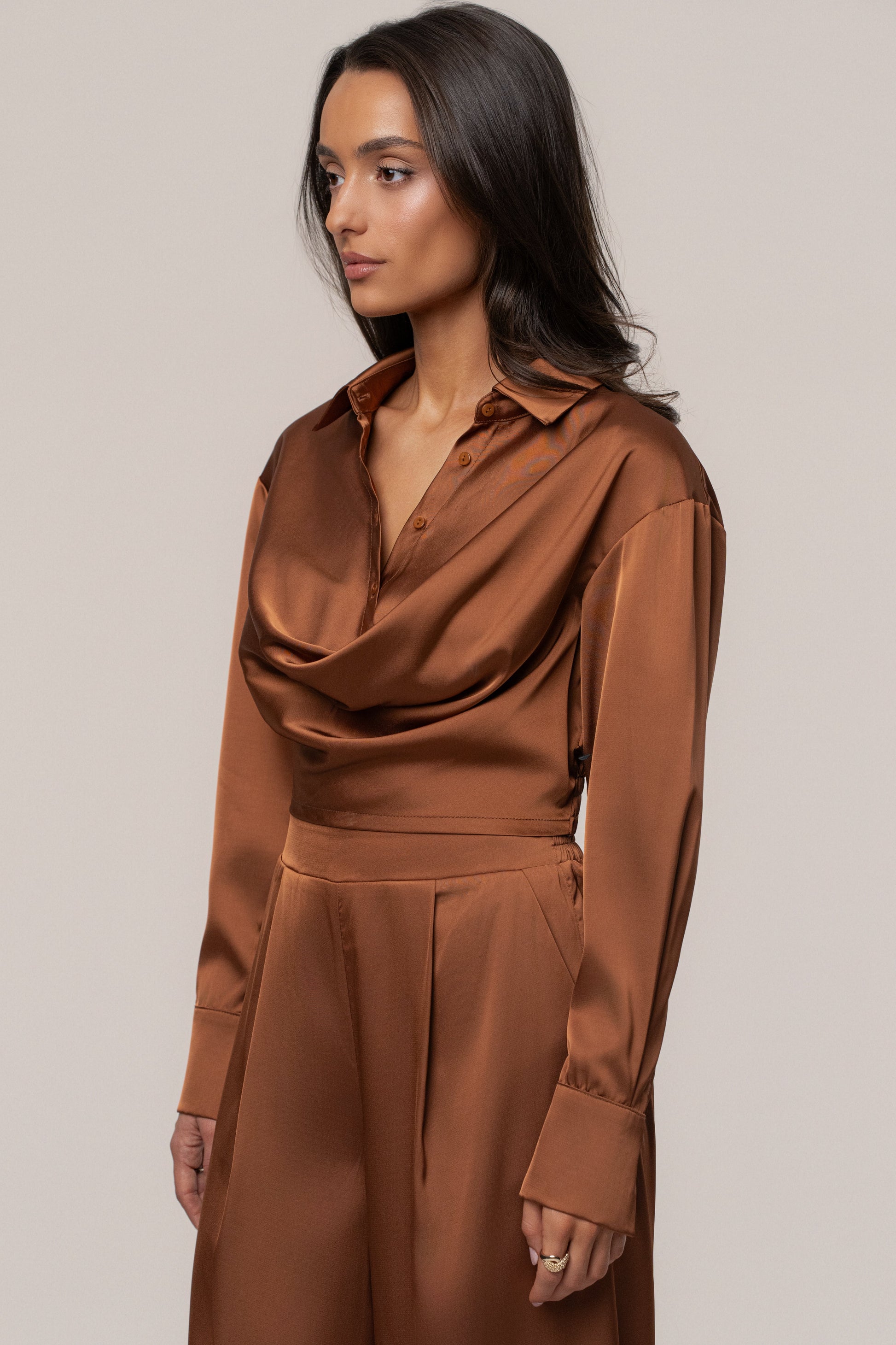 Pecan Infinite Radiance Pant set JLUXLABEL