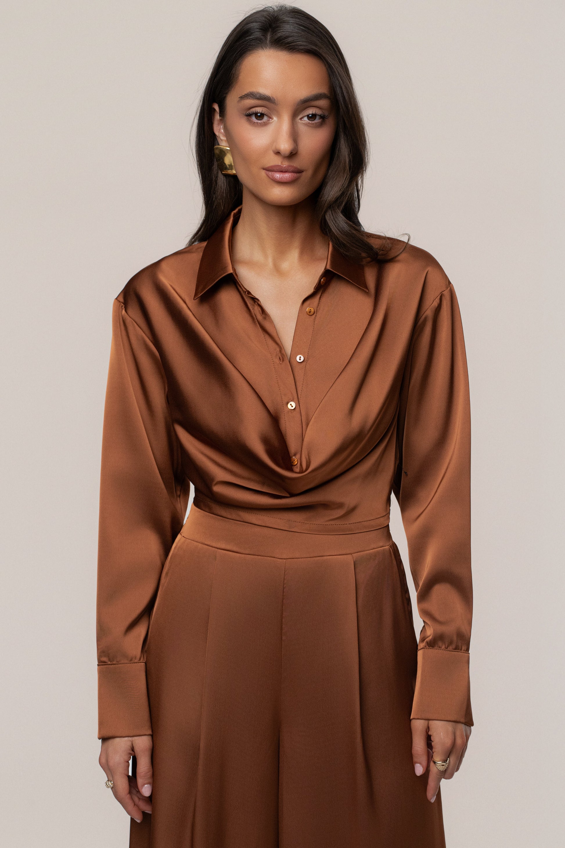 Pecan Infinite Radiance Pant set JLUXLABEL