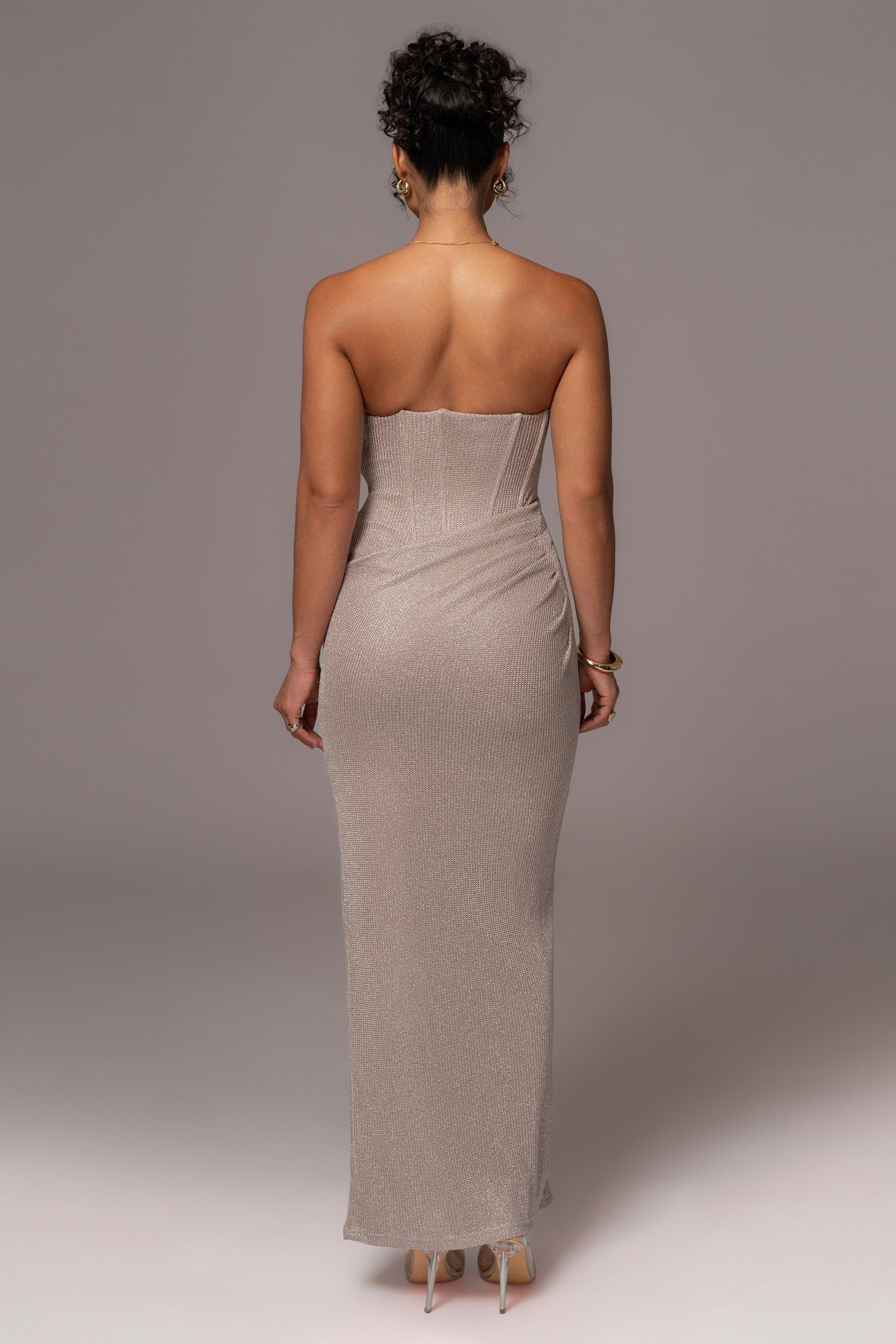 Beige Lush Life Maxi Dress JLUXLABEL