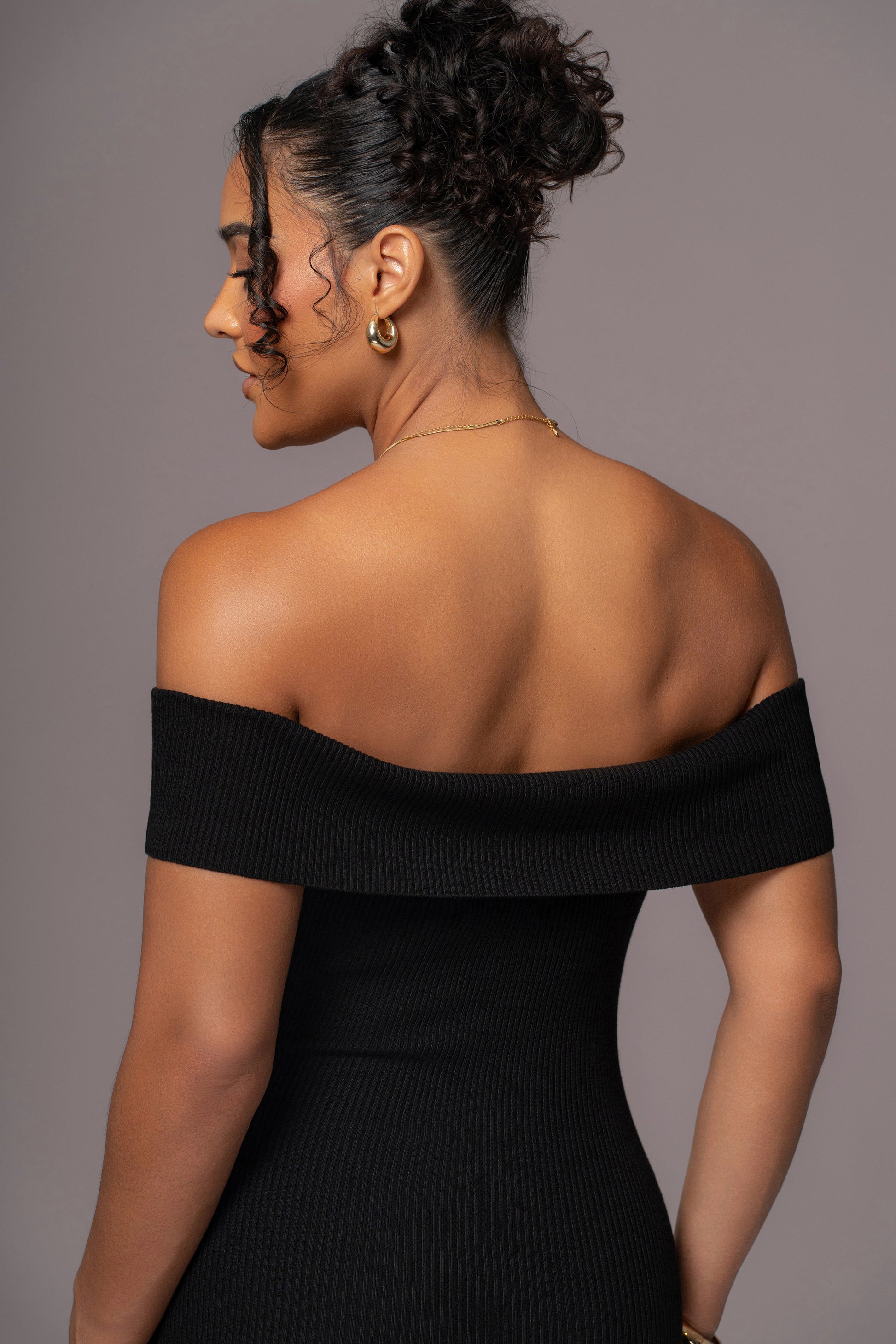 Black Custom  Maxi Dress JLUXLABEL