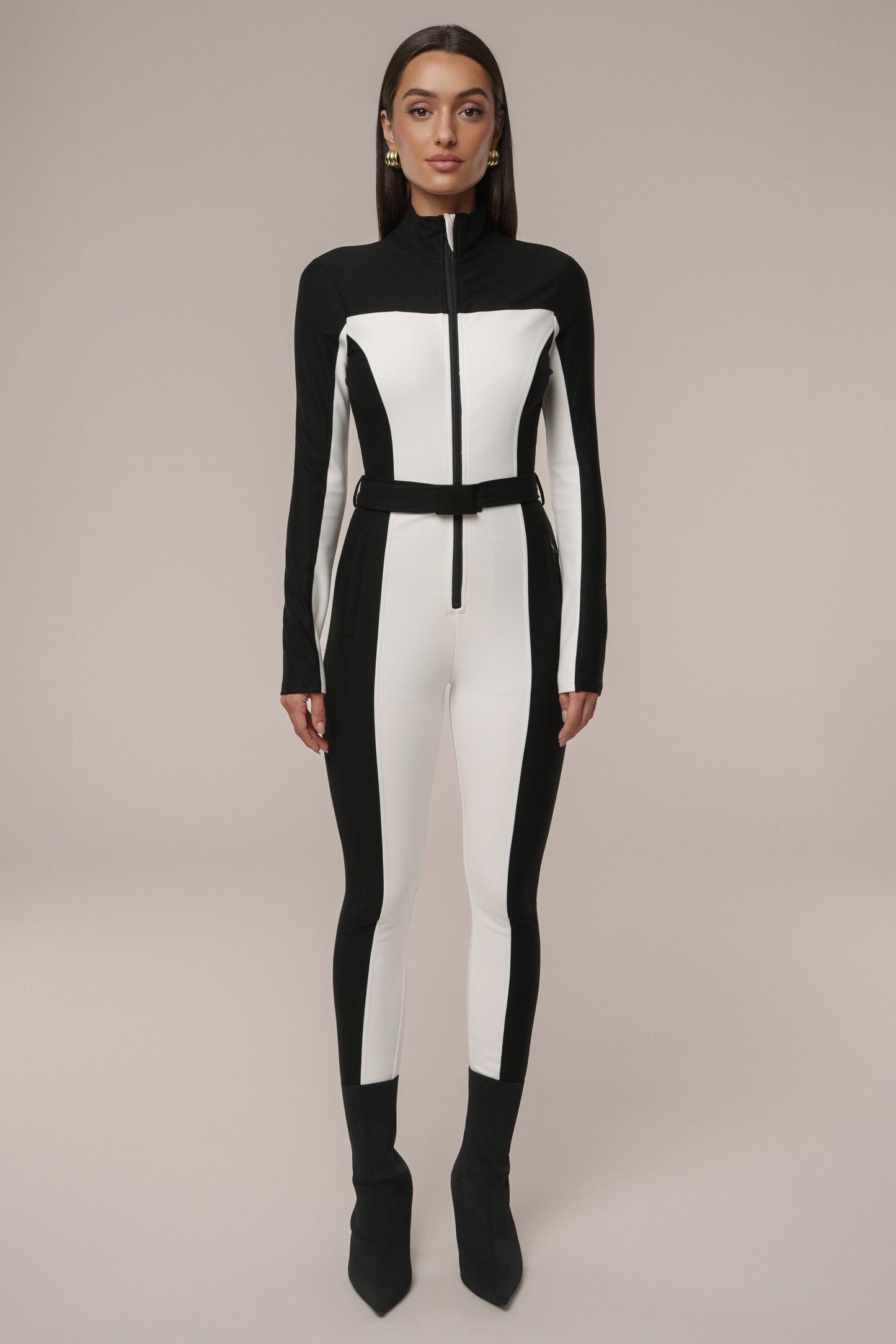 Black Arctic Rush Ski Suit JLUXLABEL