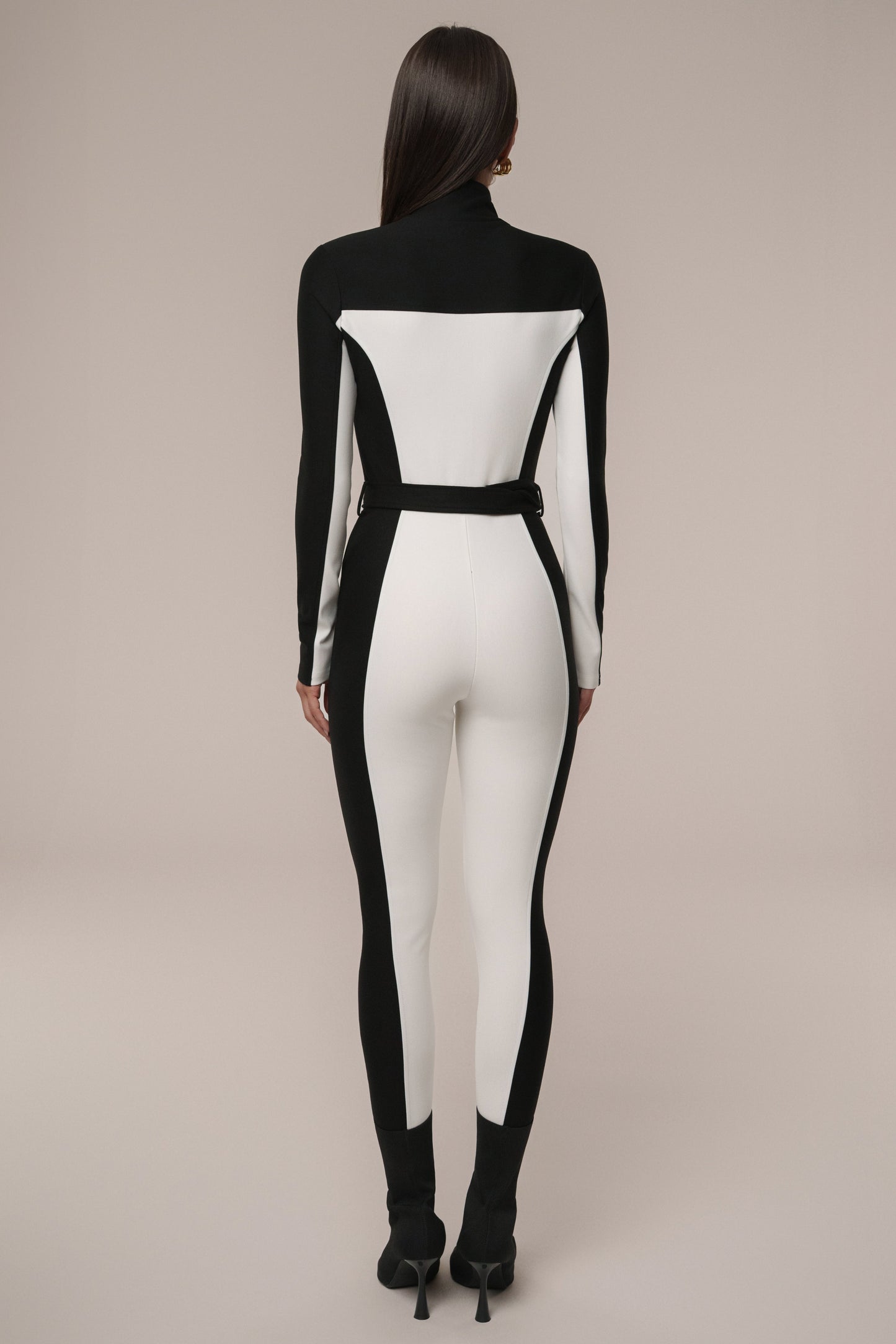 Black Arctic Rush Ski Suit JLUXLABEL