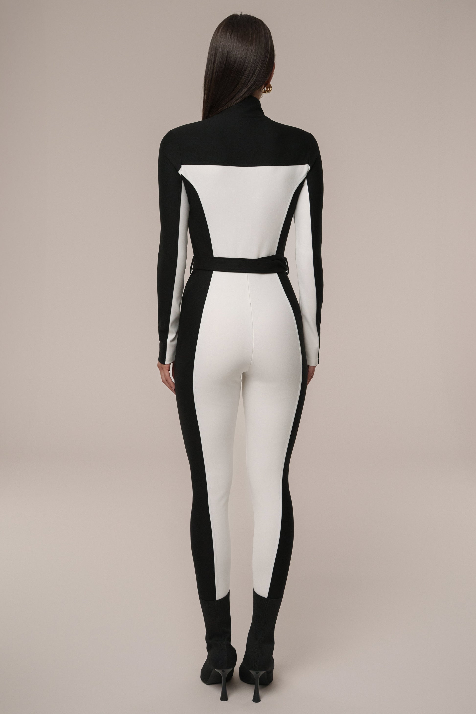 Black Arctic Rush Ski Suit JLUXLABEL