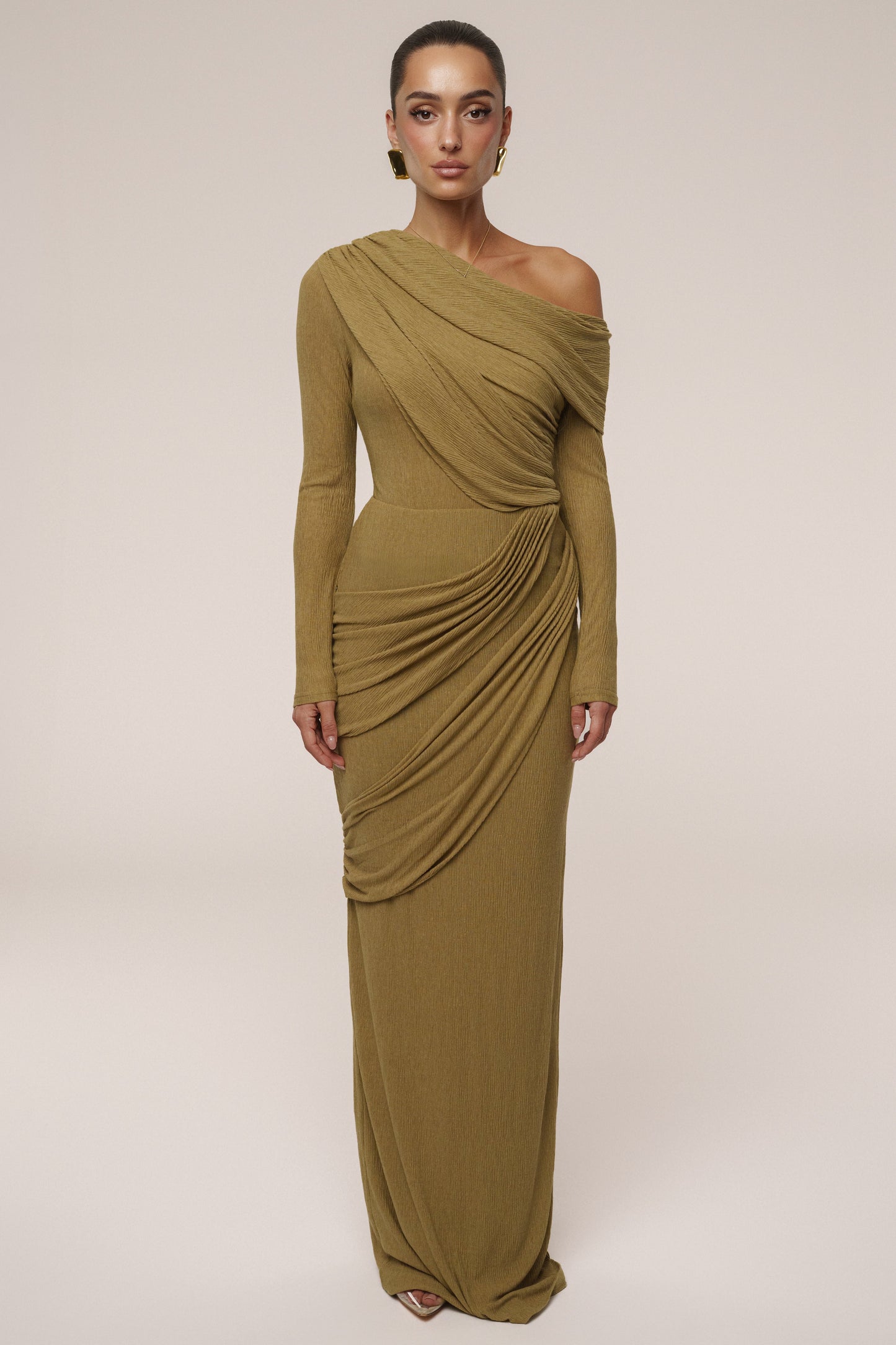 Moss Paradise Hills Maxi Skirt JLUXLABEL