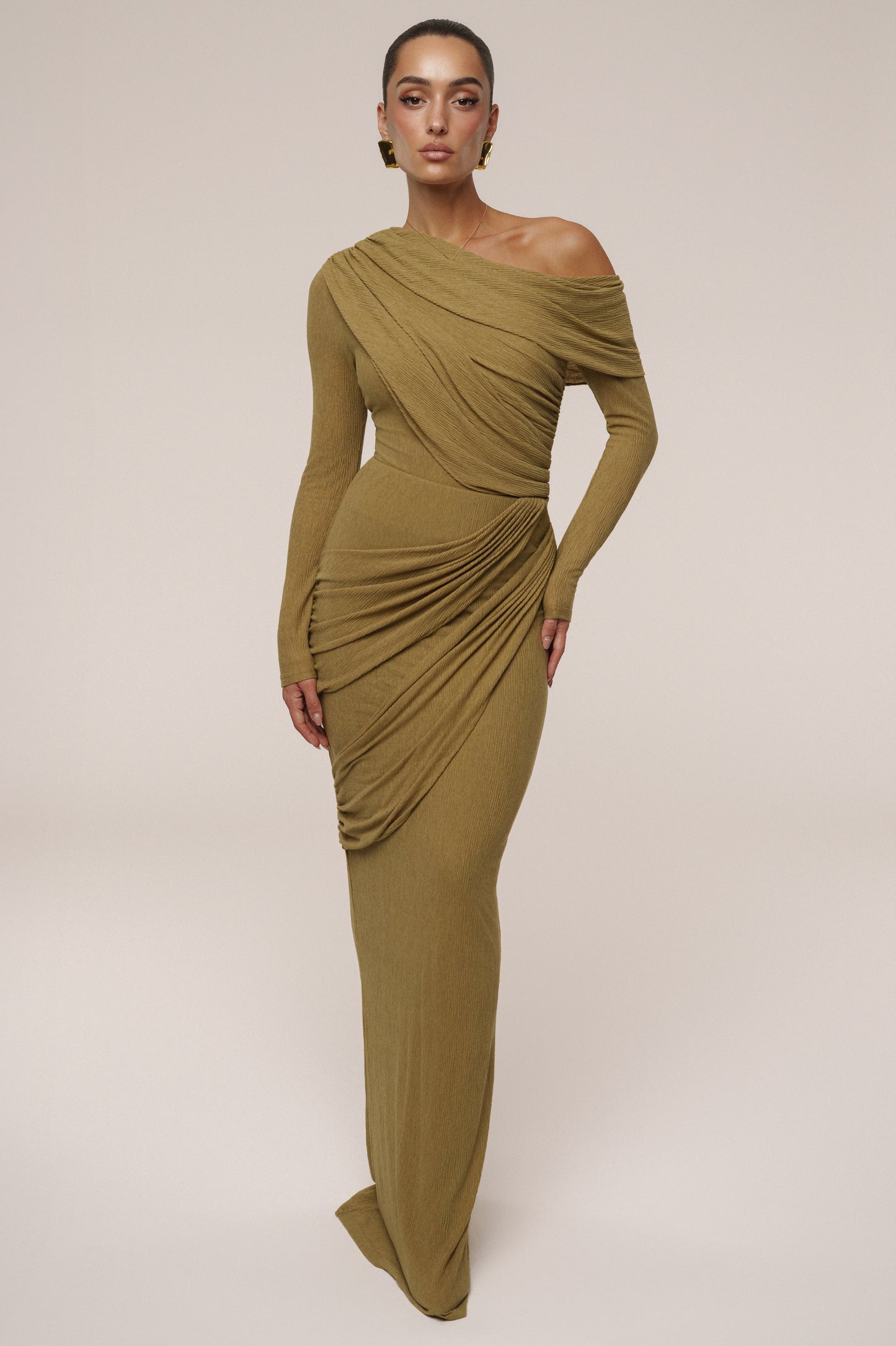 Moss Paradise Hills Maxi Skirt JLUXLABEL