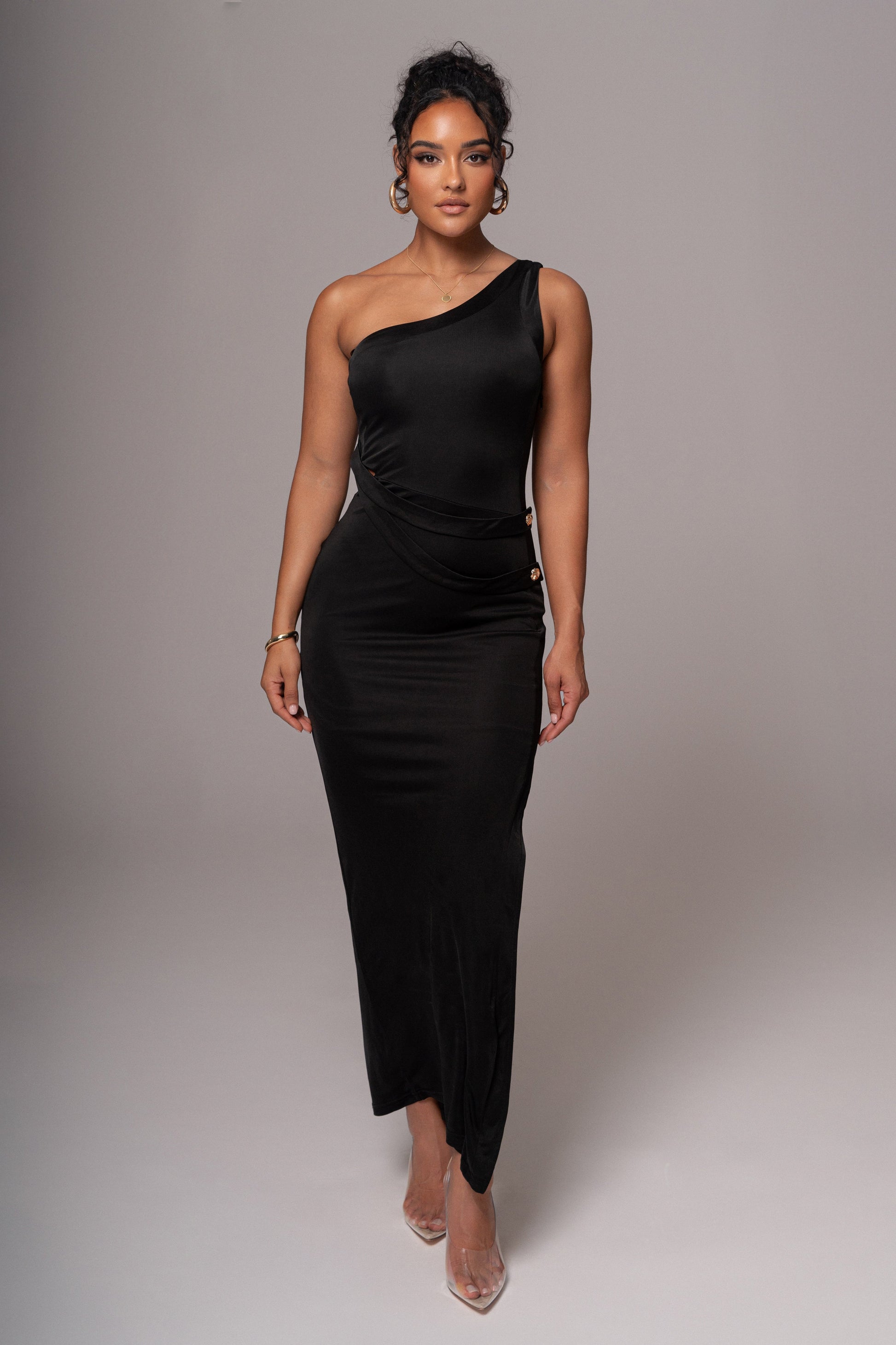 Black Surrey Maxi Dress JLUXLABEL