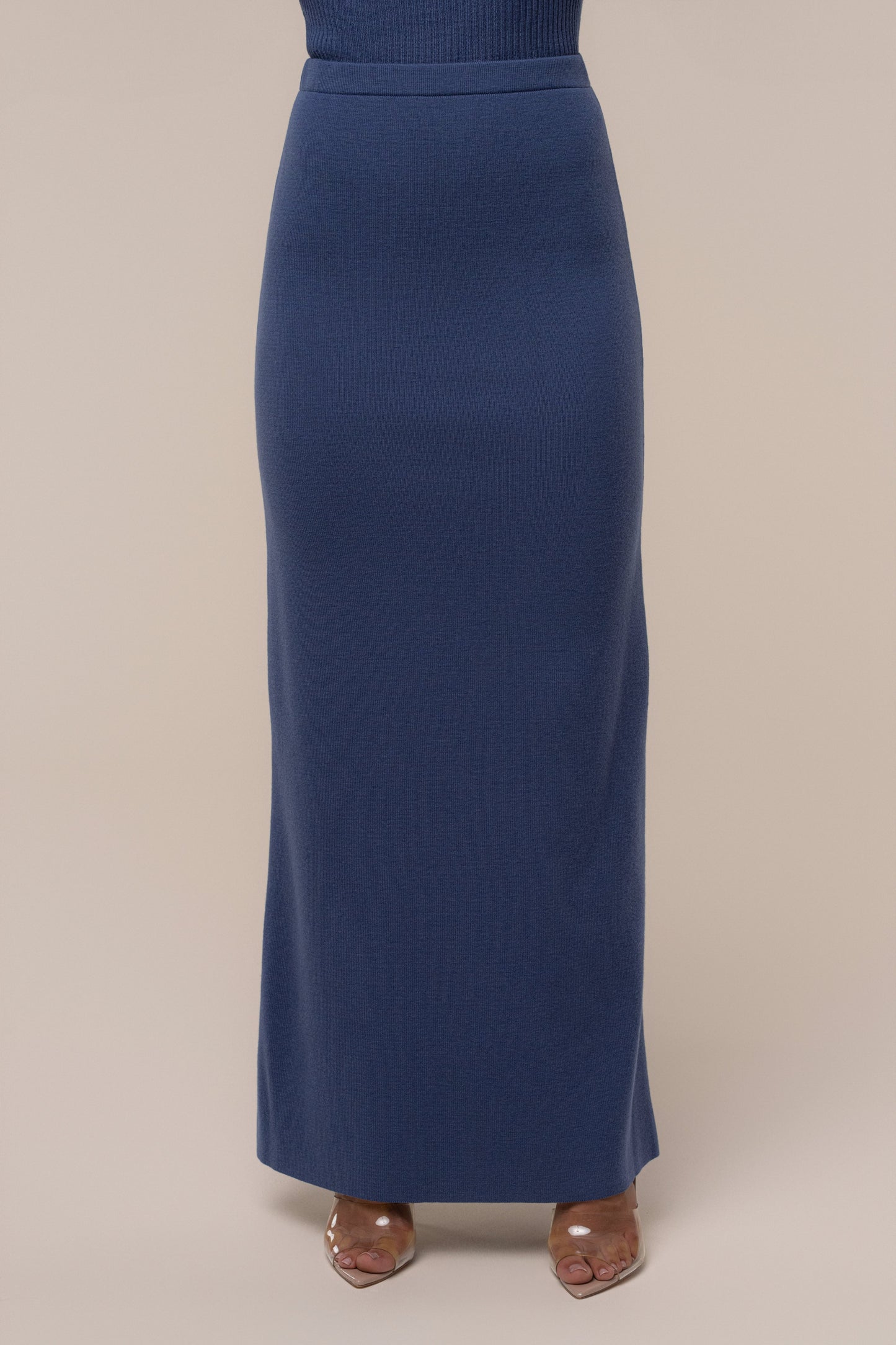 Dusk London Knit Maxi Skirt JLUXLABEL