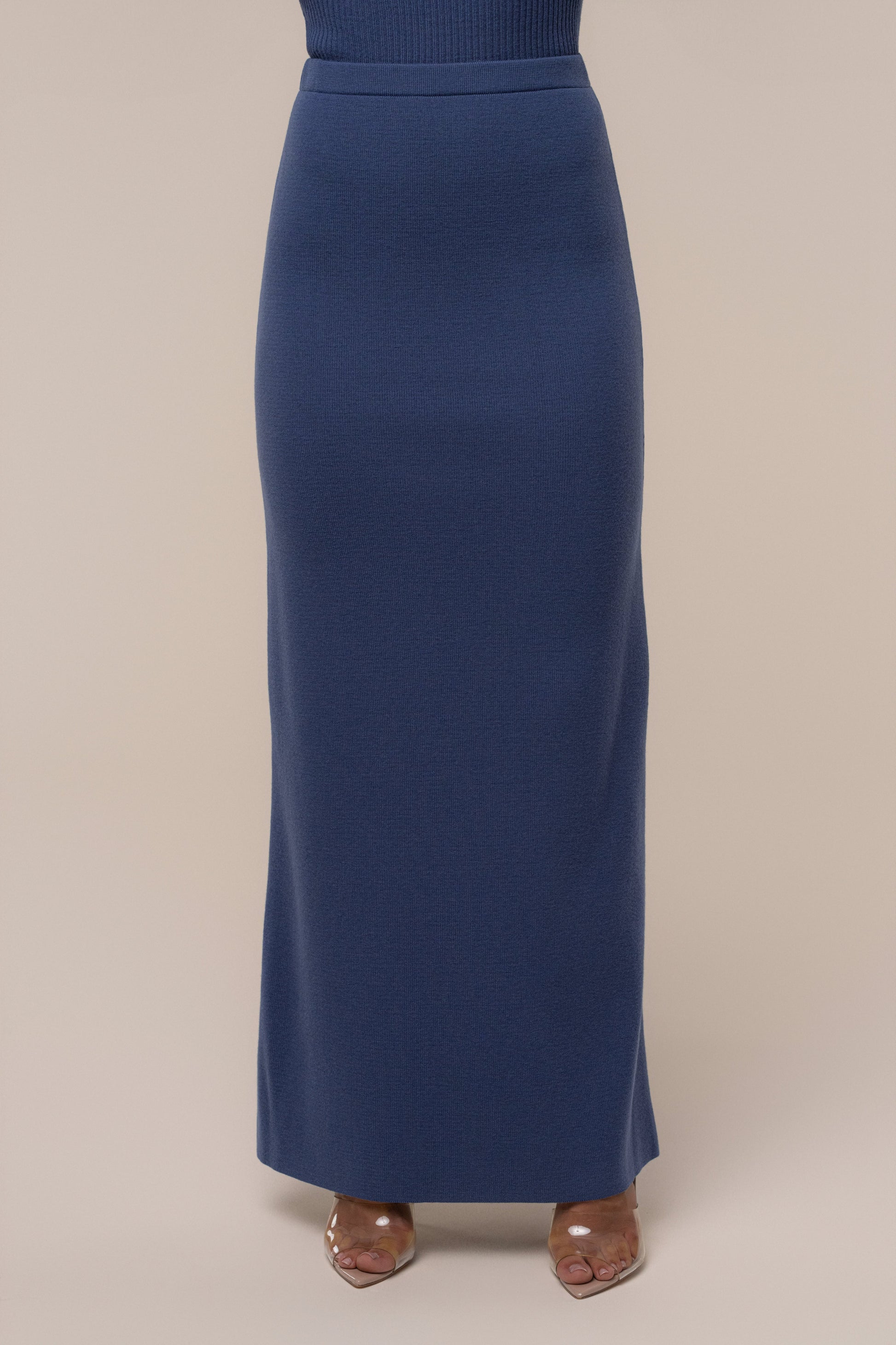 Dusk London Knit Maxi Skirt JLUXLABEL