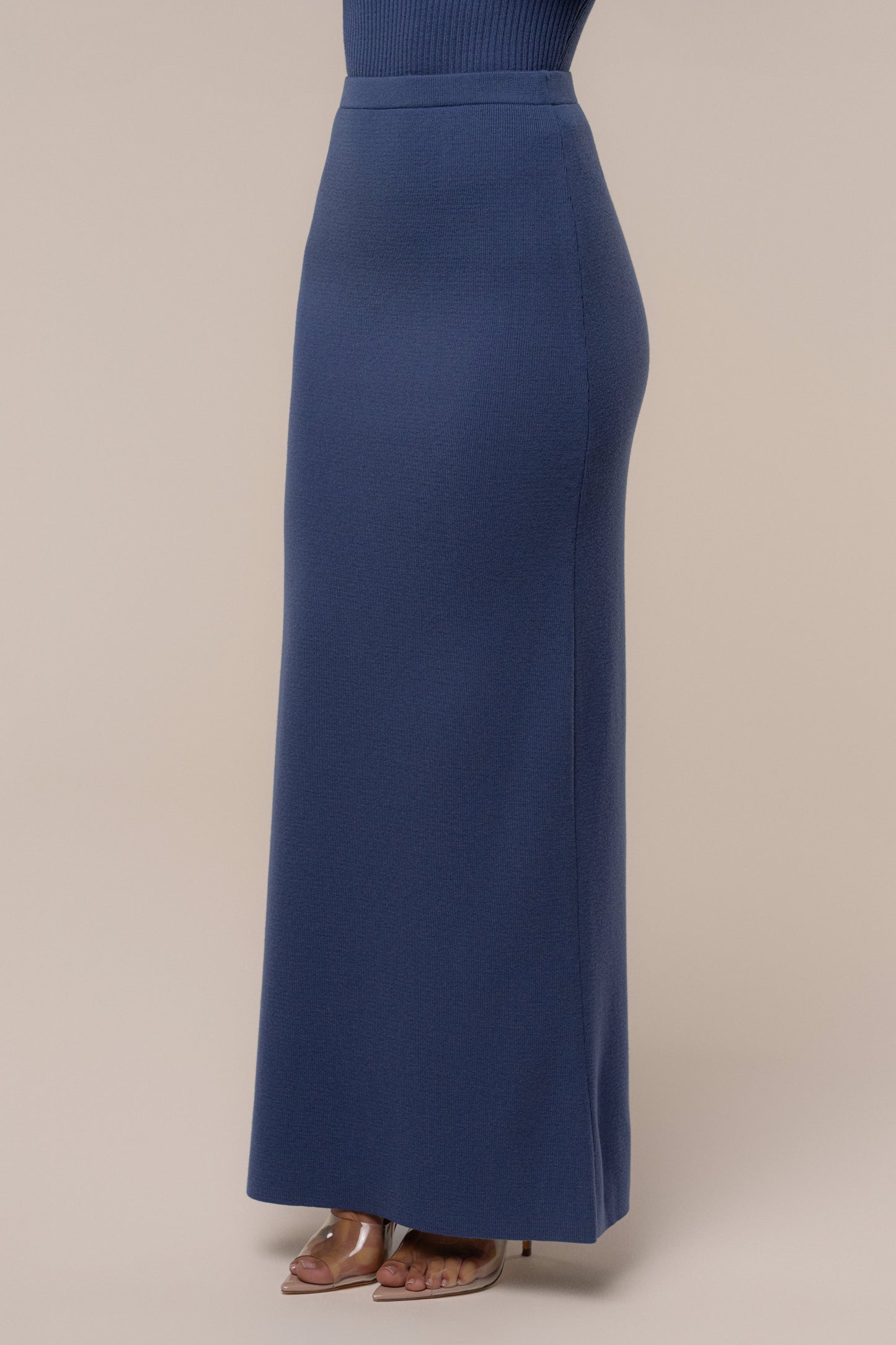 Dusk London Knit Maxi Skirt JLUXLABEL