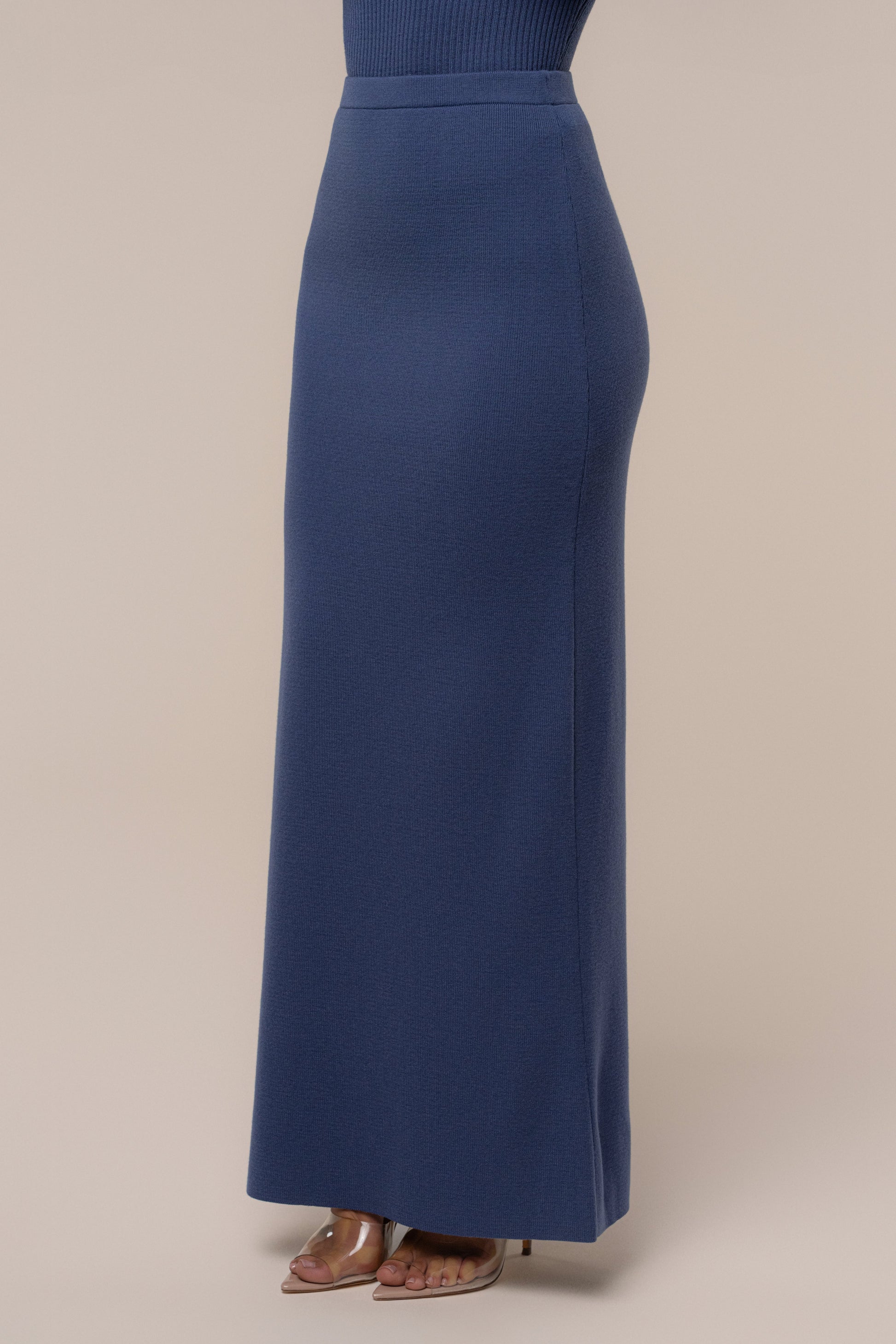 Dusk London Knit Maxi Skirt JLUXLABEL