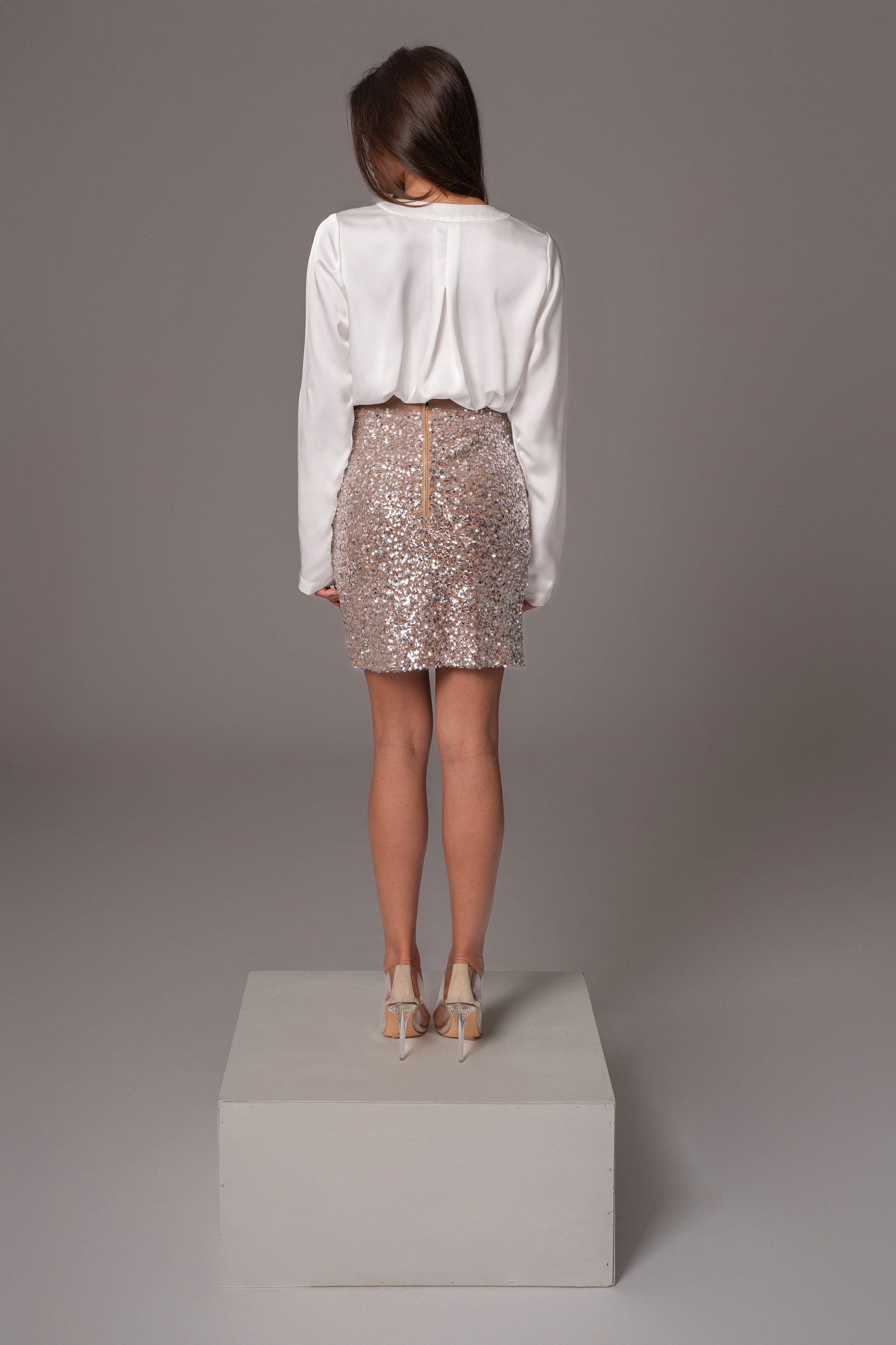 Sequin Milestone Skirt JLUXLABEL
