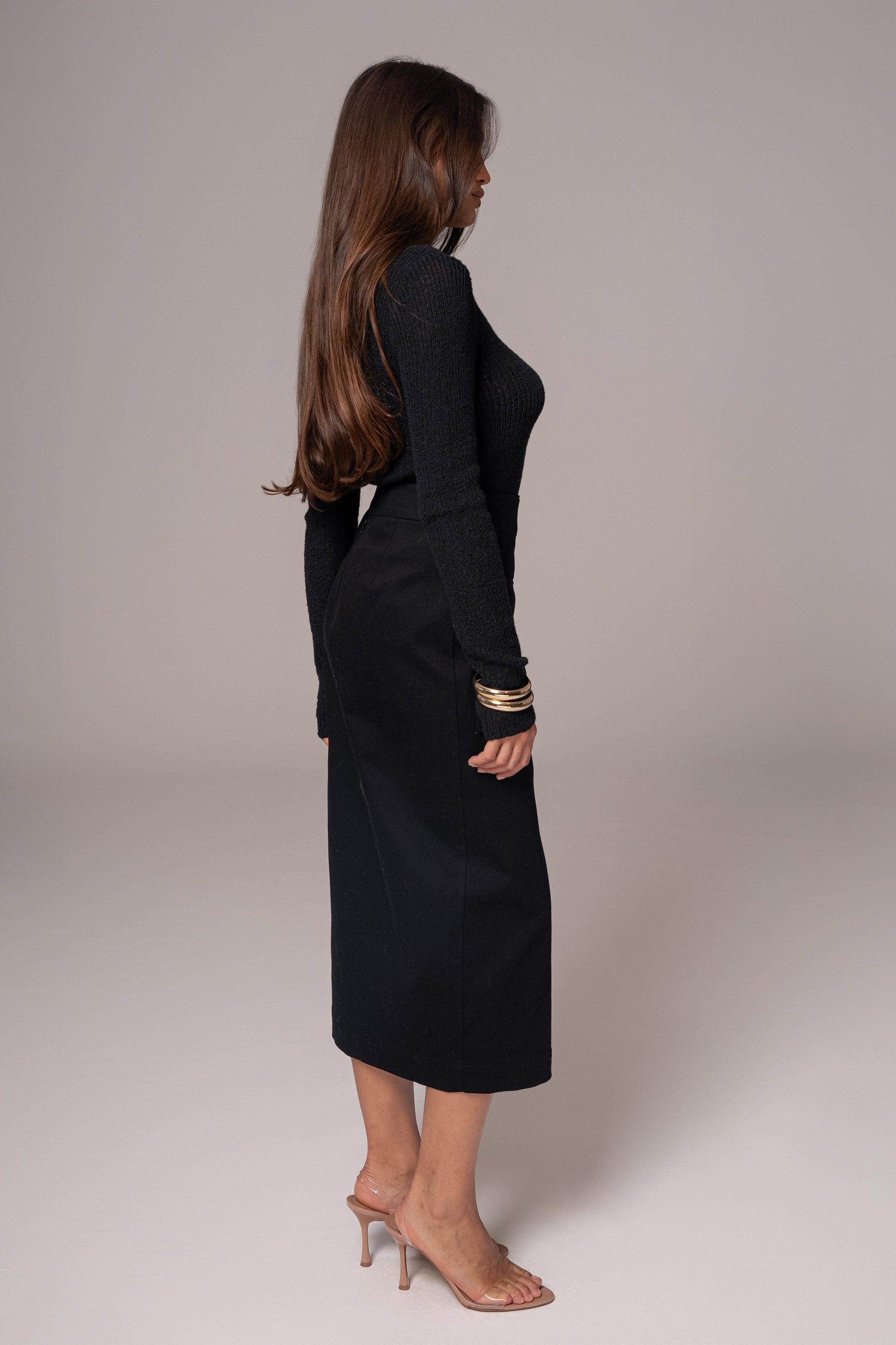 Black City Life Cargo Skirt JLUXLABEL