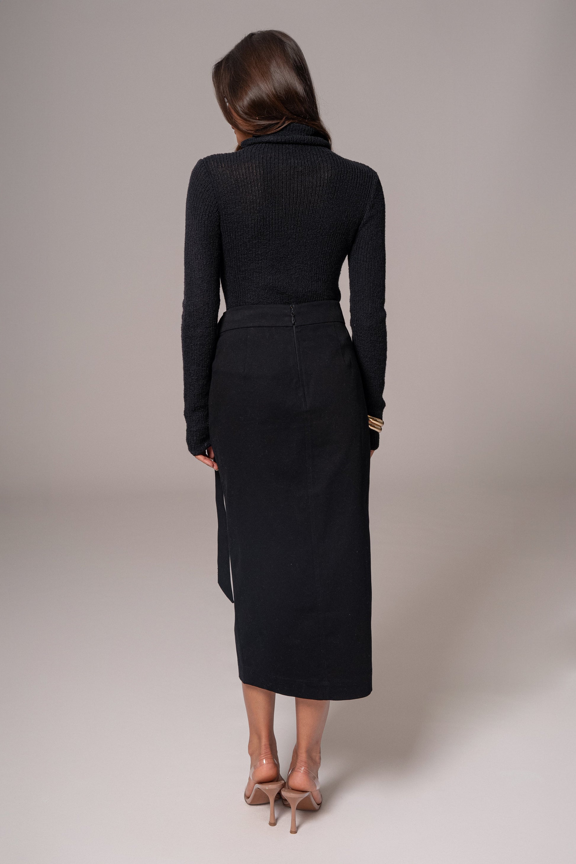 Black City Life Cargo Skirt JLUXLABEL