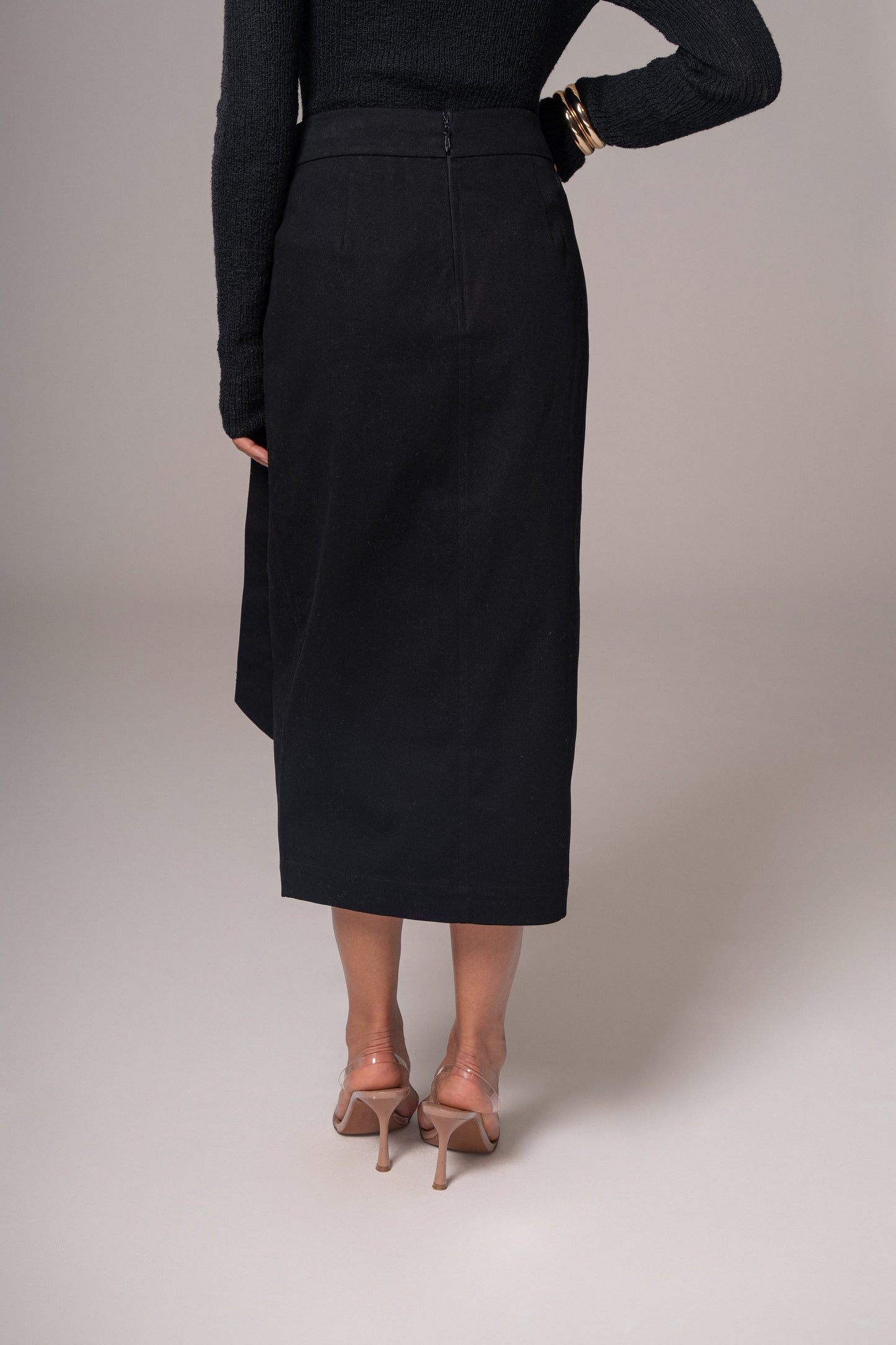 Black City Life Cargo Skirt JLUXLABEL