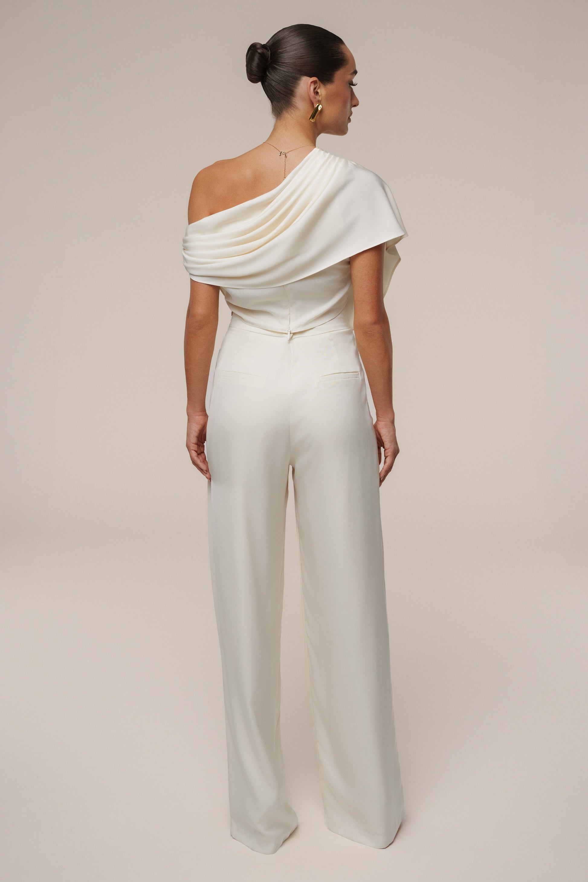 Buttercream Gleam and Glow Satin Top JLUXLABEL