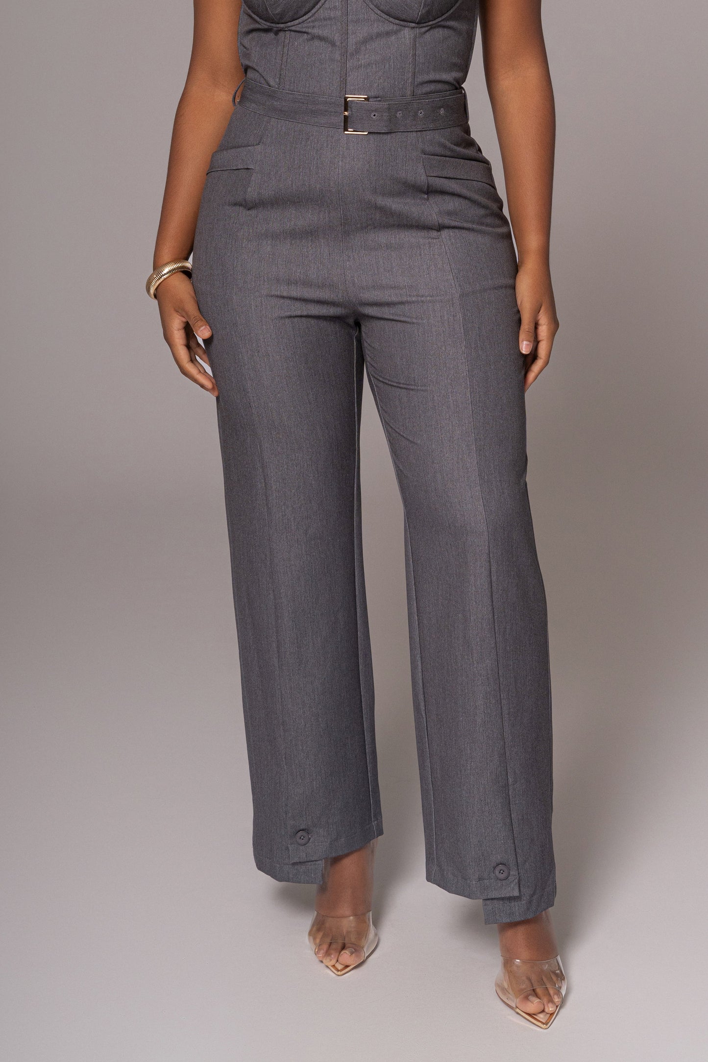 Grey Sweetheart Aroma Jumpsuit JLUXLABEL