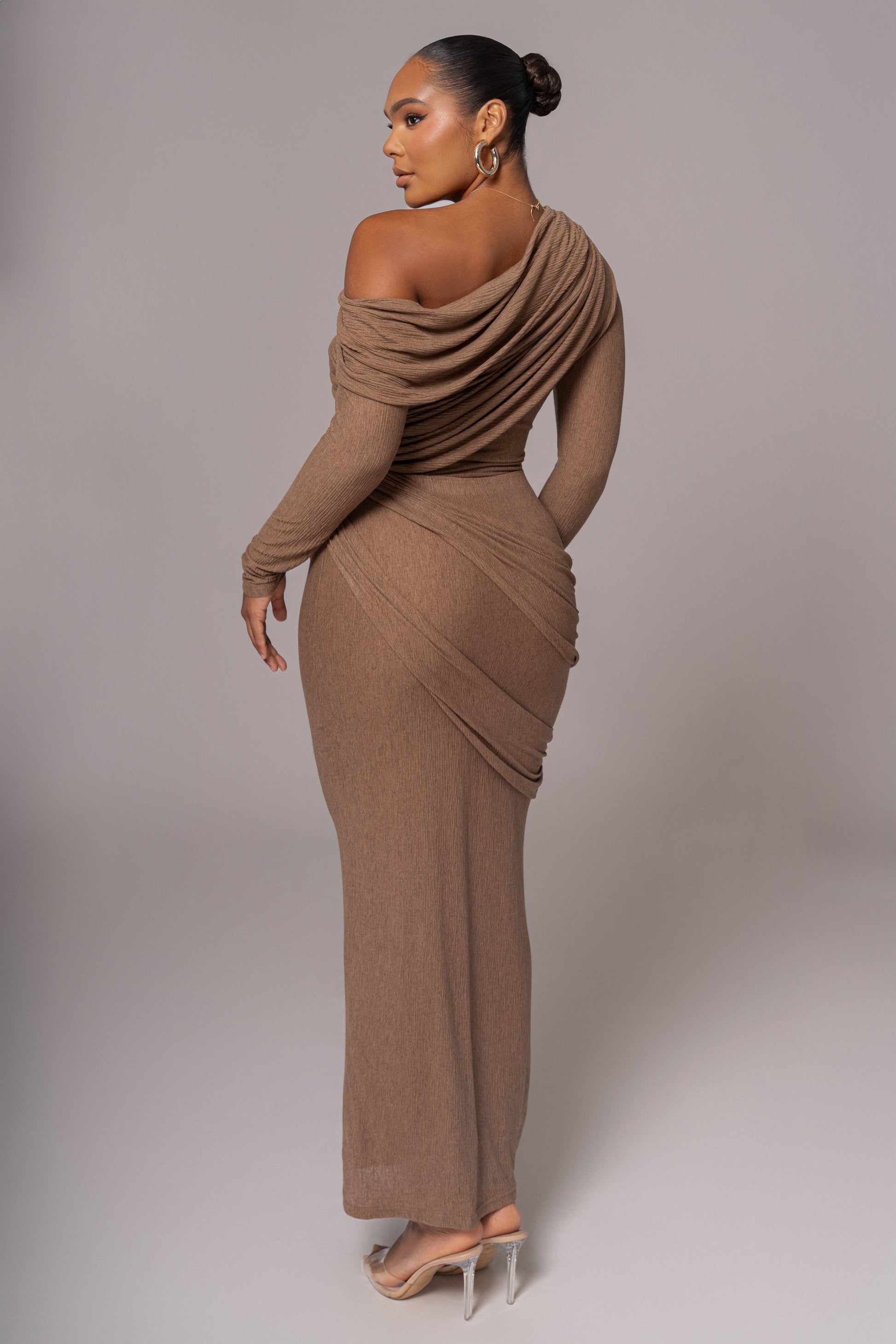 Chocolate Paradise Hills Maxi Skirt JLUXLABEL
