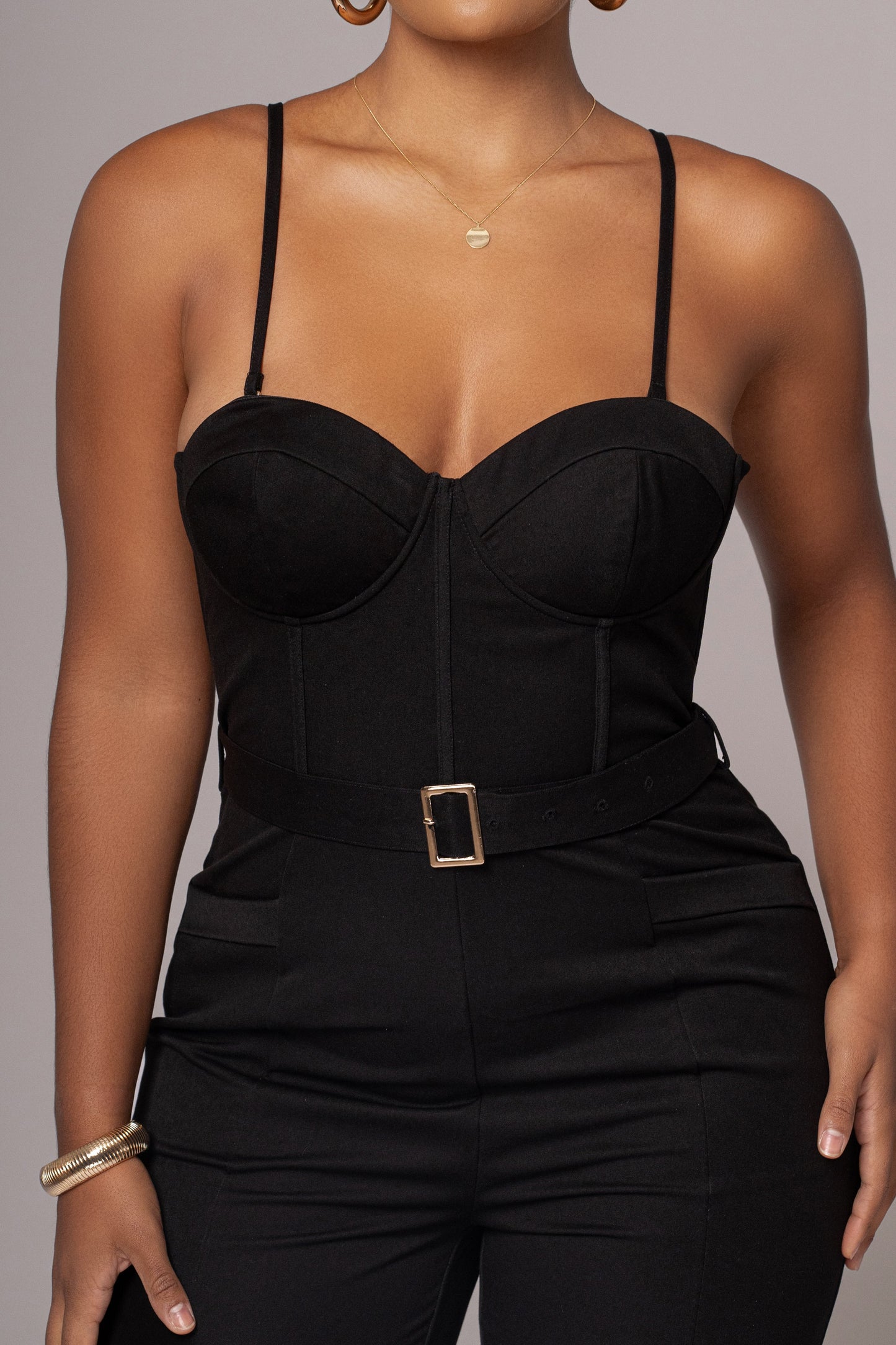 Black Sweetheart Aroma Jumpsuit JLUXLABEL