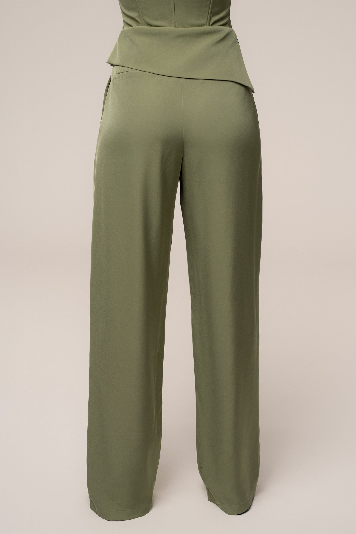 Olive Executive Trousers NEWFASHIONEDGE