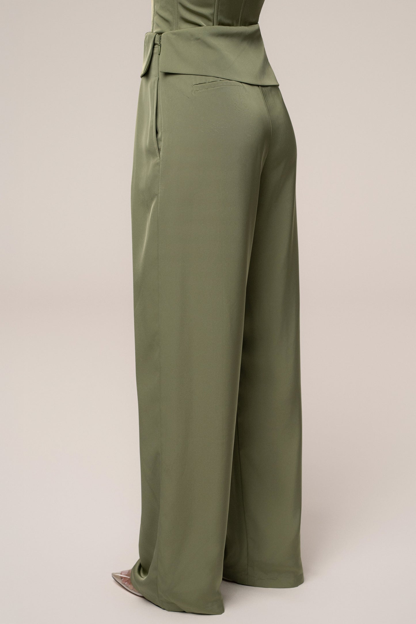 Olive Executive Trousers NEWFASHIONEDGE