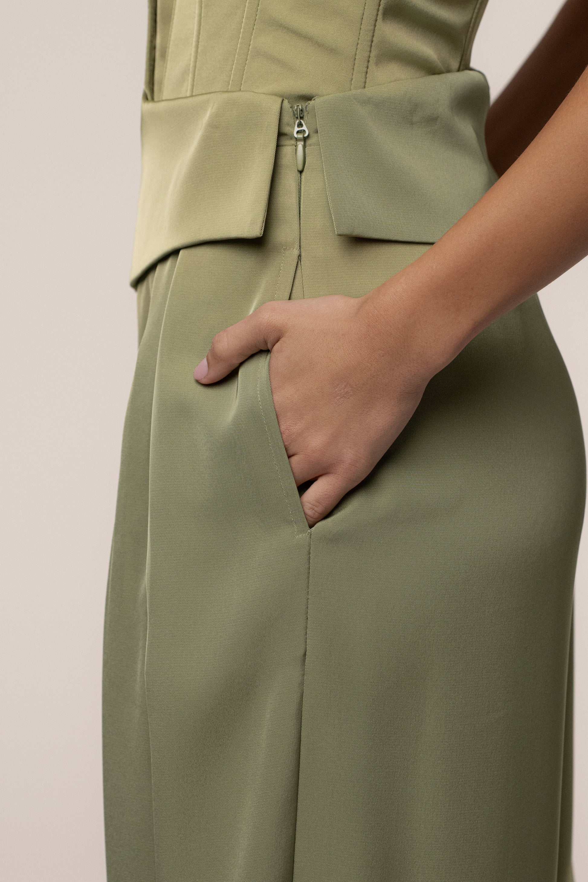 Olive Executive Trousers NEWFASHIONEDGE