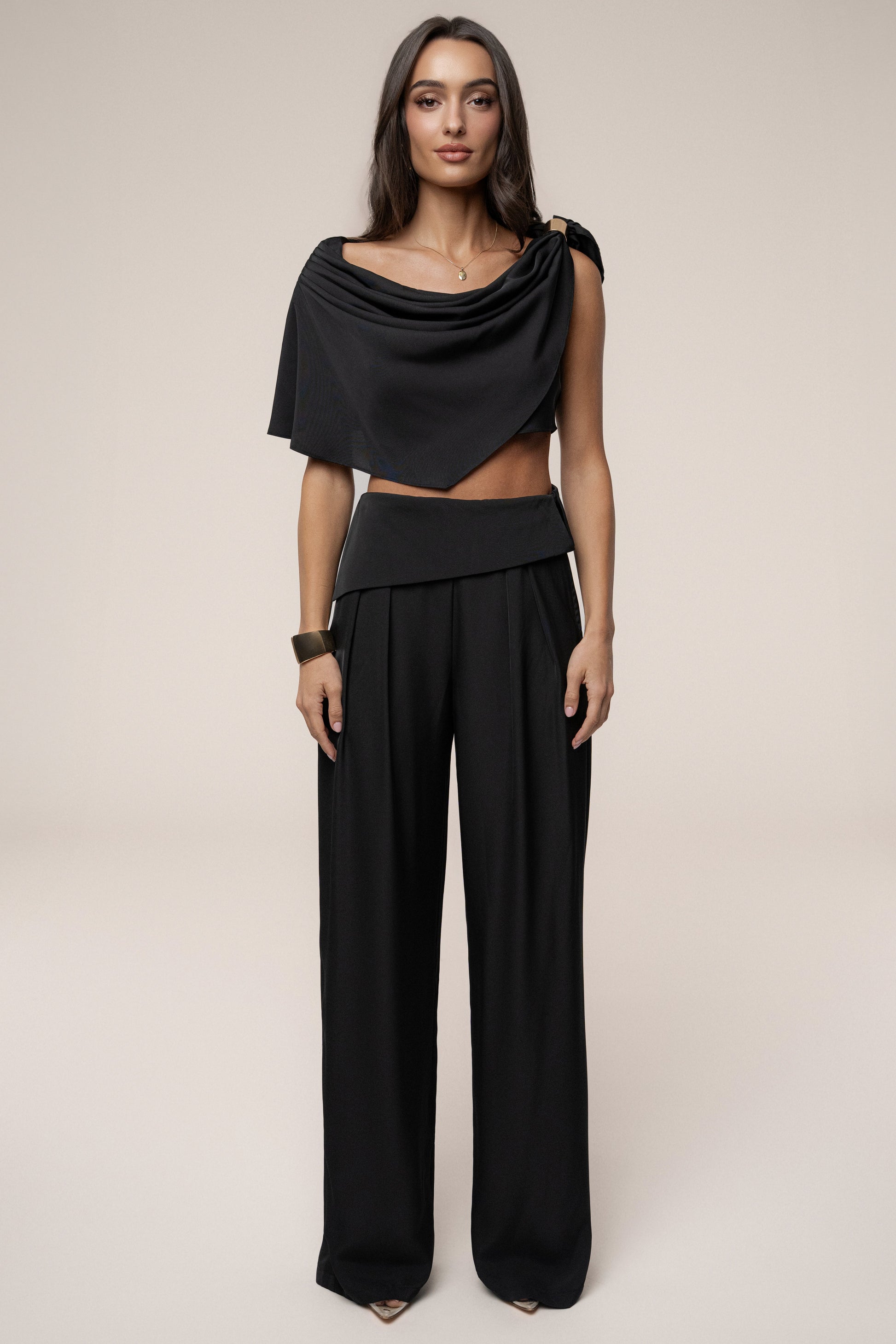 Black Executive Trousers JLUXLABEL