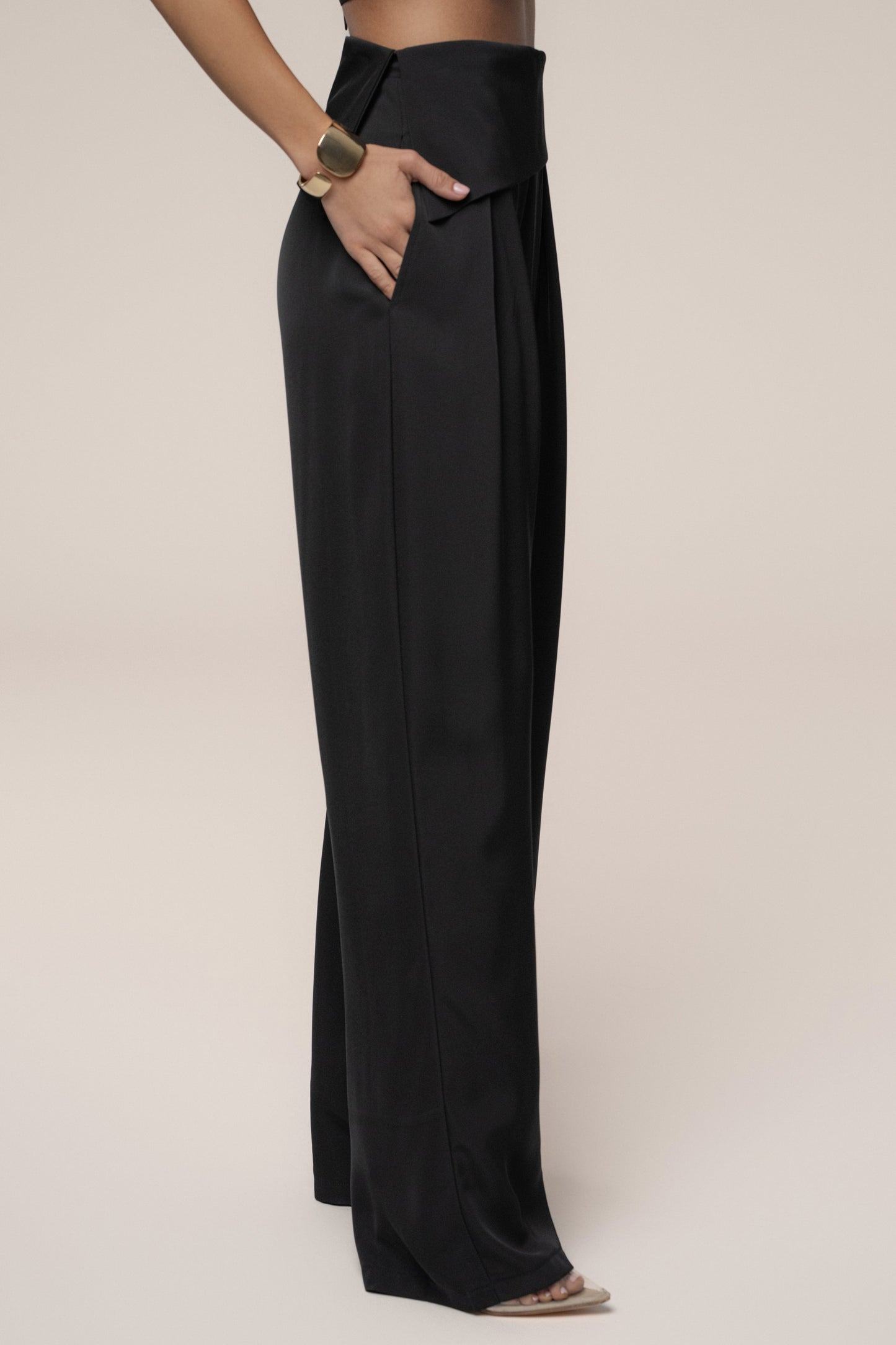 Black Executive Trousers JLUXLABEL