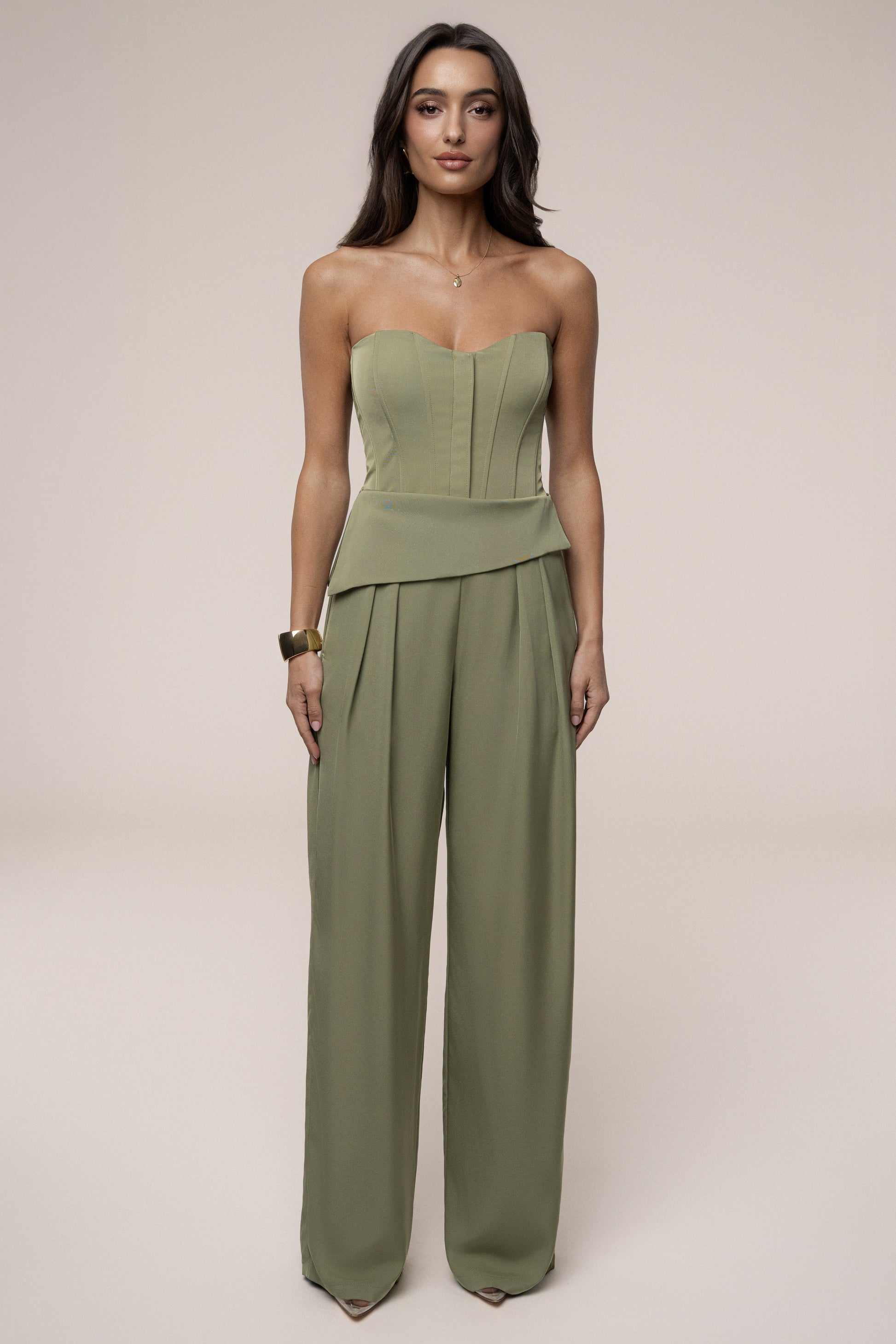 Olive Executive Trousers NEWFASHIONEDGE