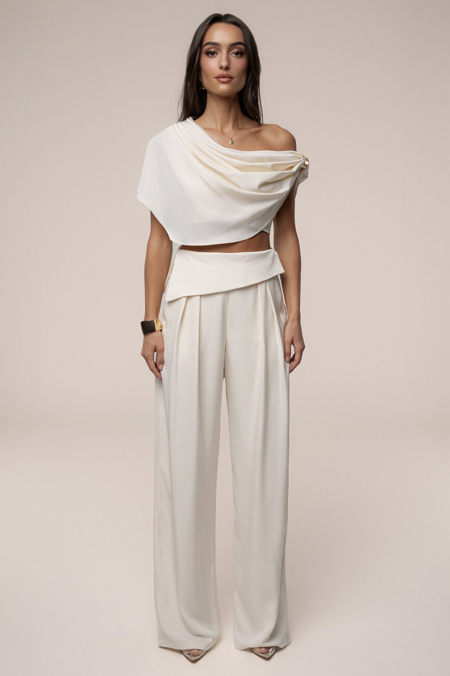 Buttercream Executive Trousers JLUXLABEL