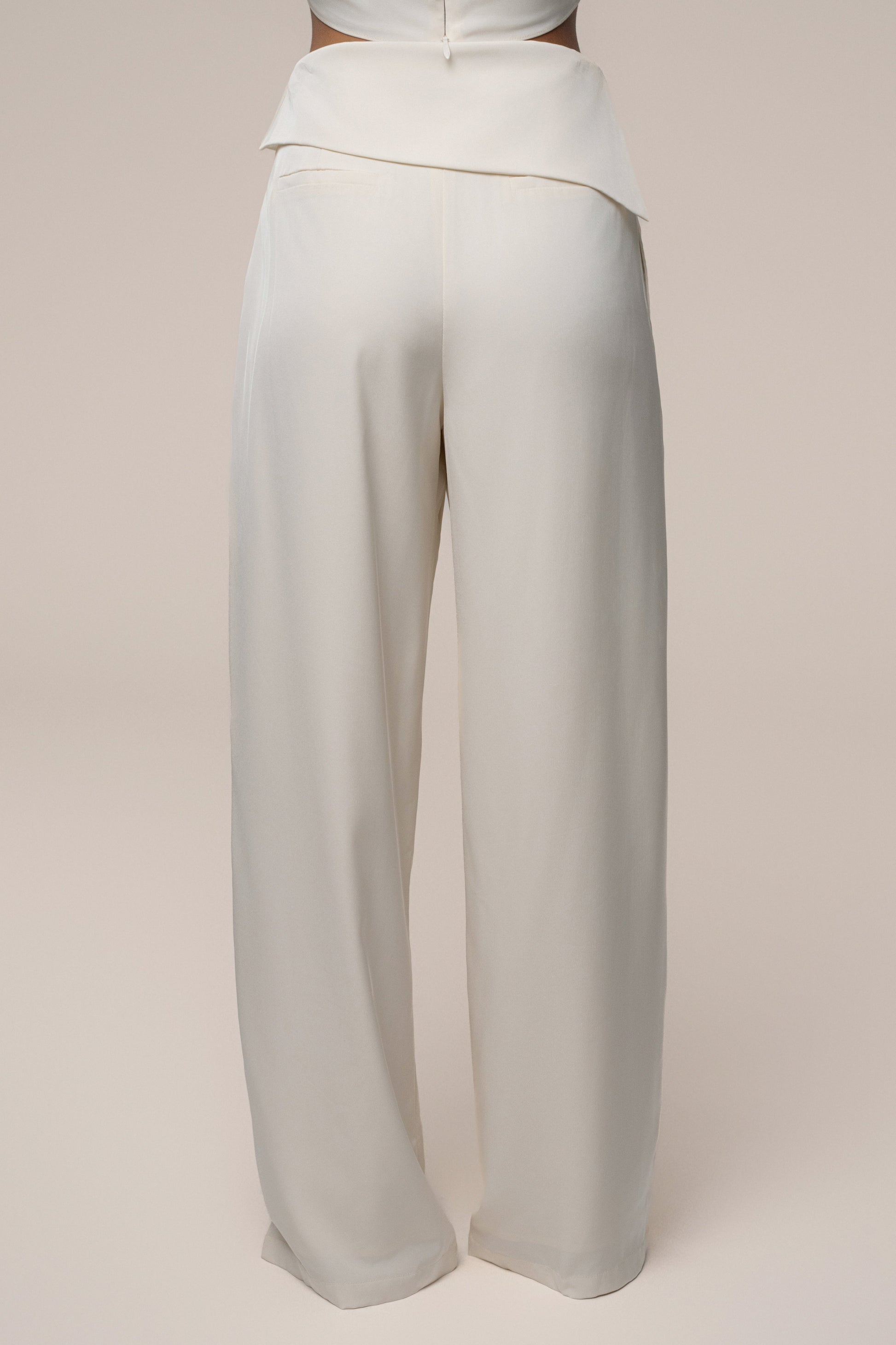 Buttercream Executive Trousers JLUXLABEL