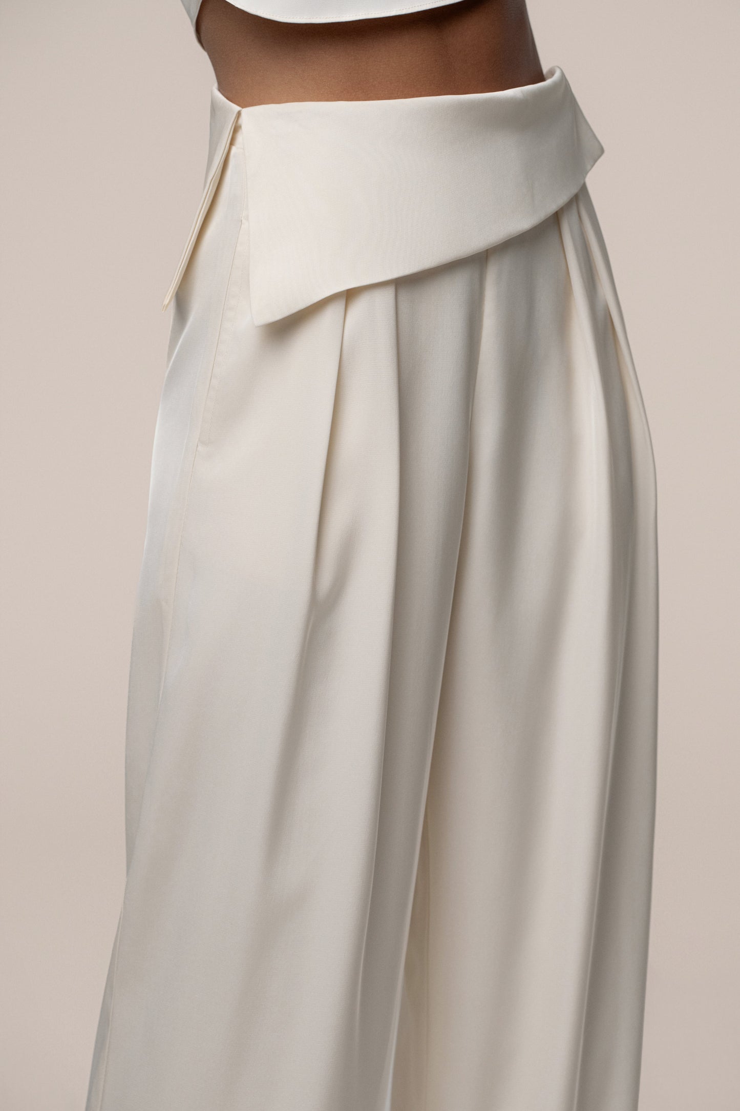 Buttercream Executive Trousers JLUXLABEL