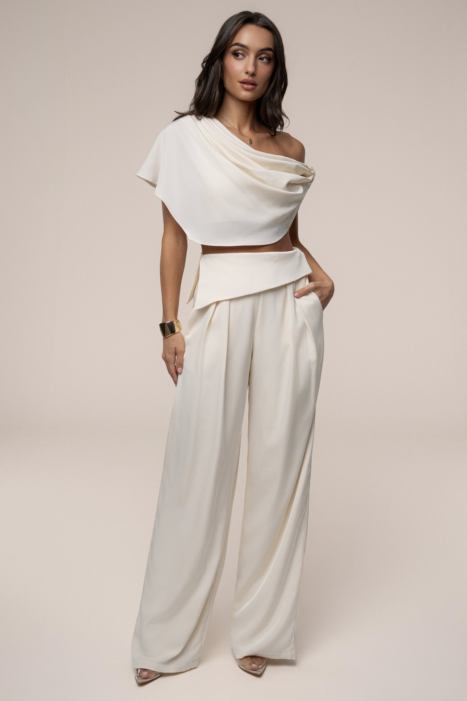 Buttercream Executive Trousers JLUXLABEL