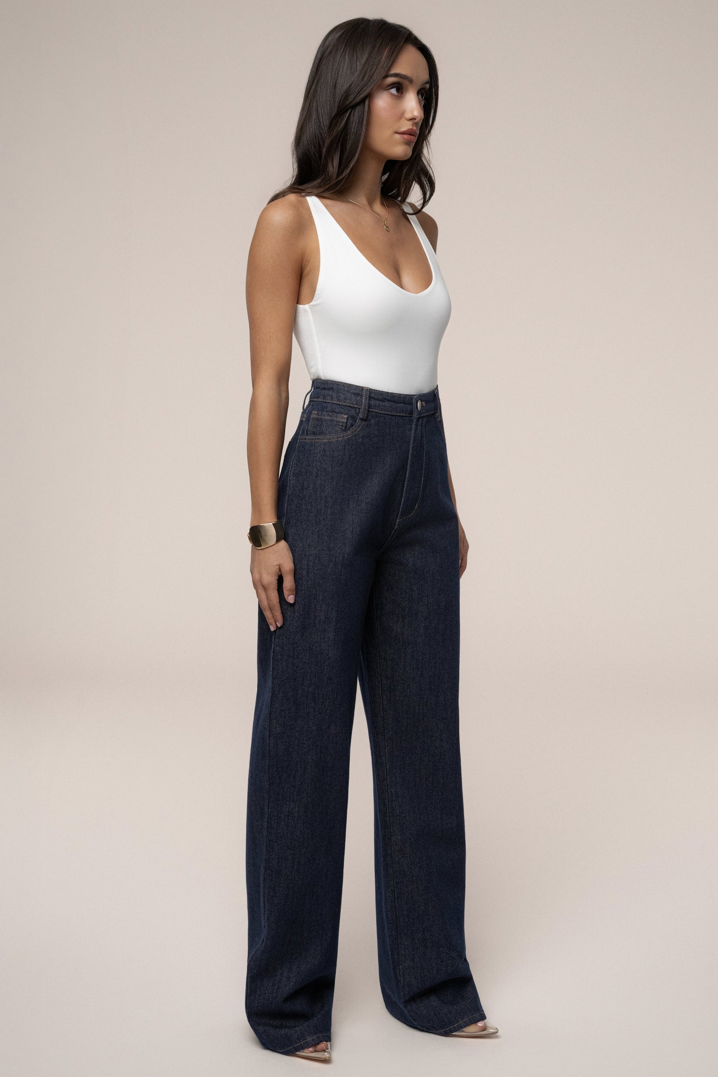 Dark Denim Signature Jean JLUXLABEL