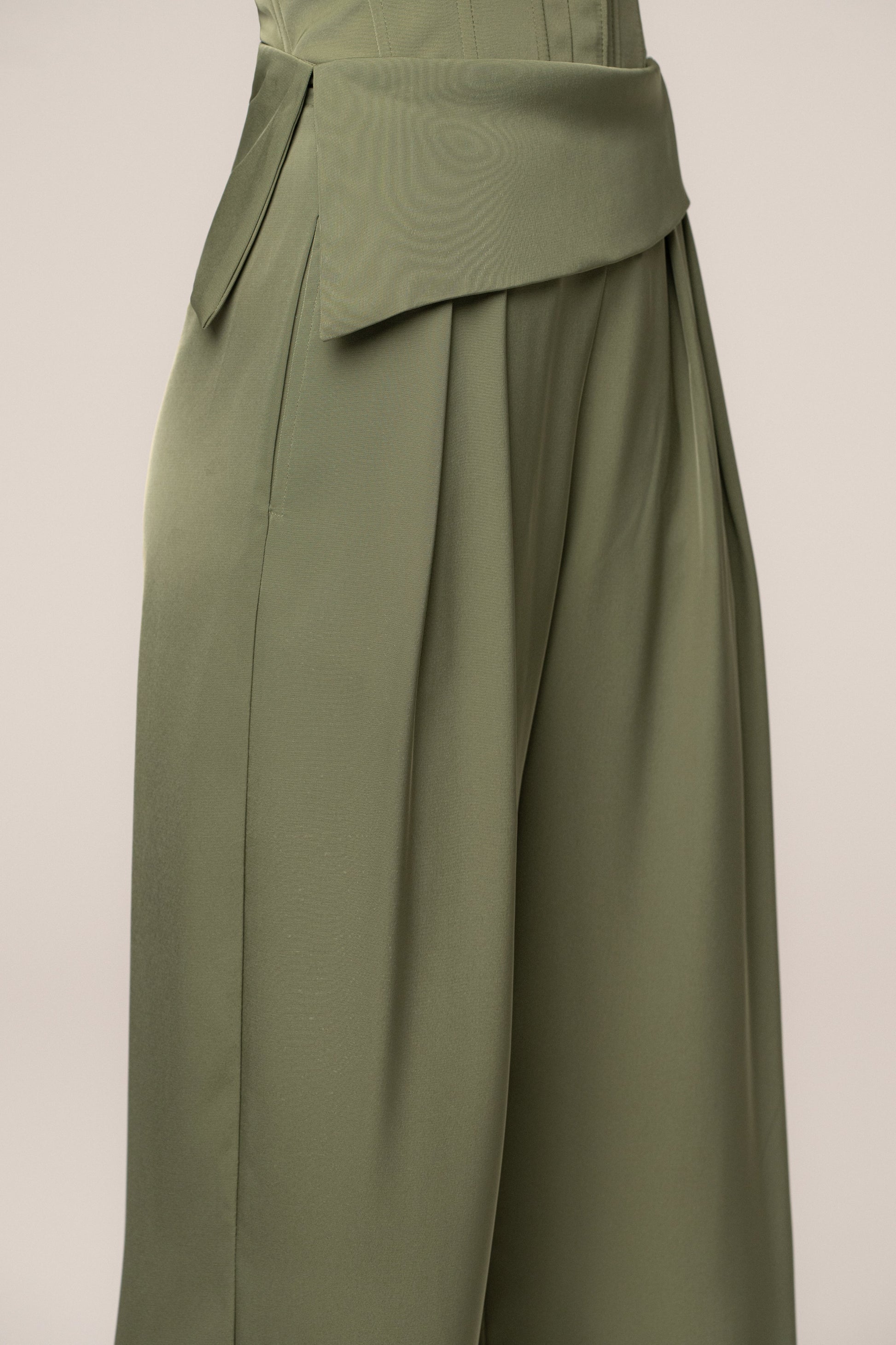 Olive Executive Trousers NEWFASHIONEDGE